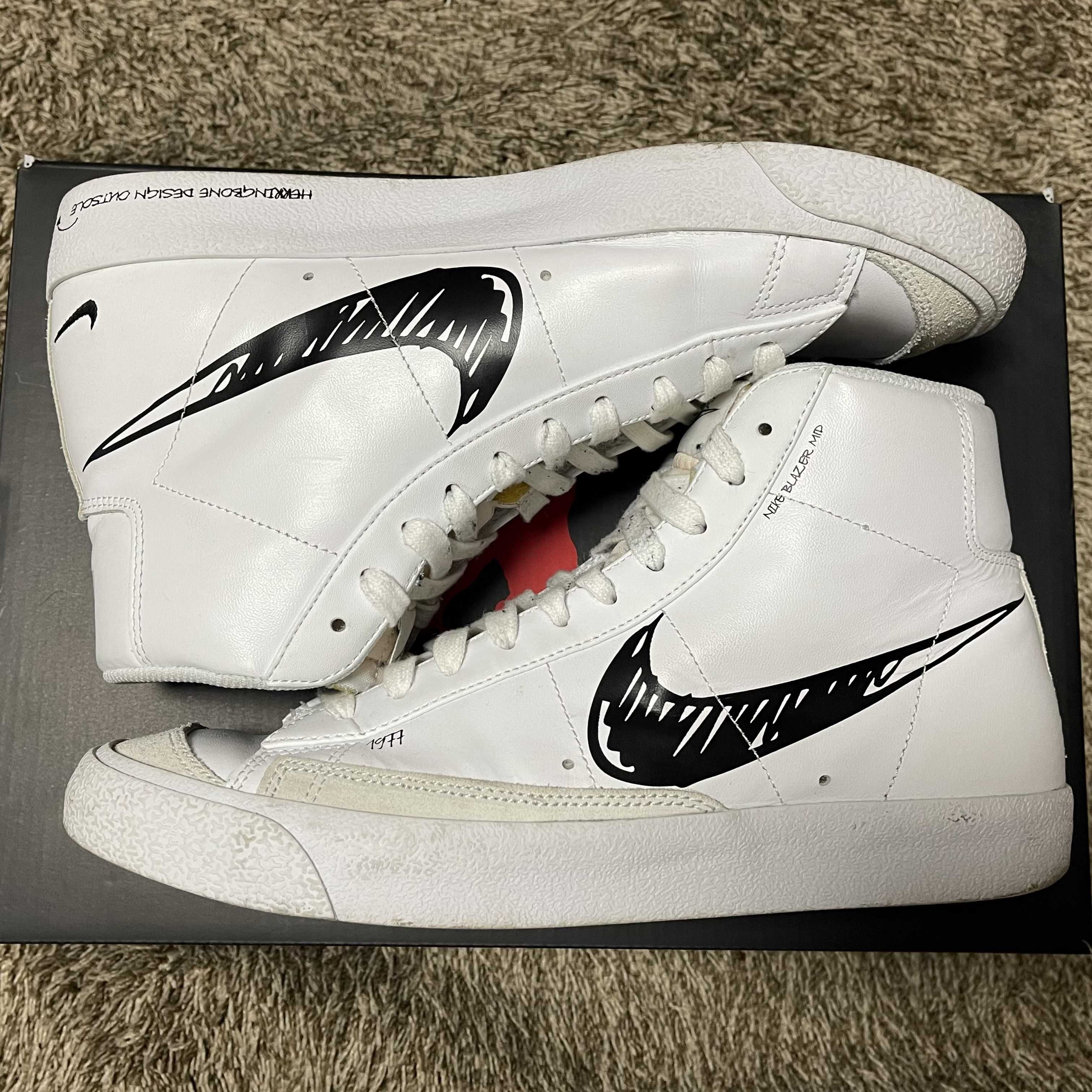 Nike Blazer Mid '77 "Black Sketch"