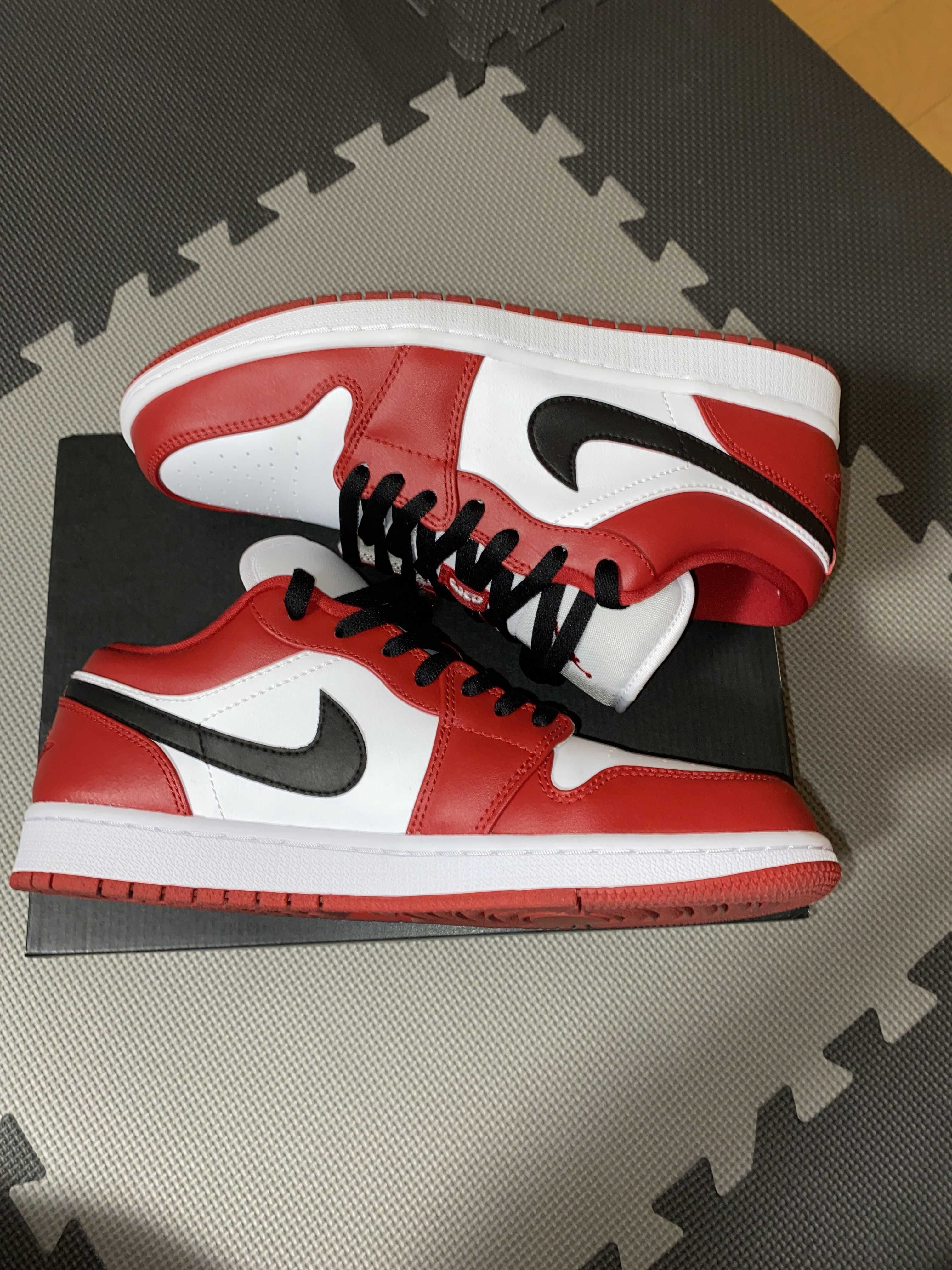 Nike Air Jordan 1 Low "Gym Red/White"