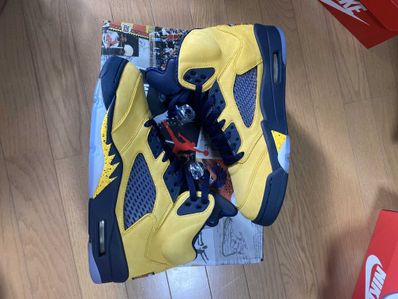 NIKE AIR JORDAN 5 "MICHIGAN"