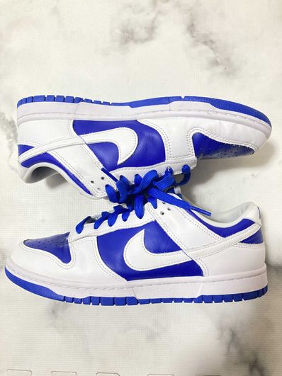 Nike Dunk Low Retro "Racer Blue and White"