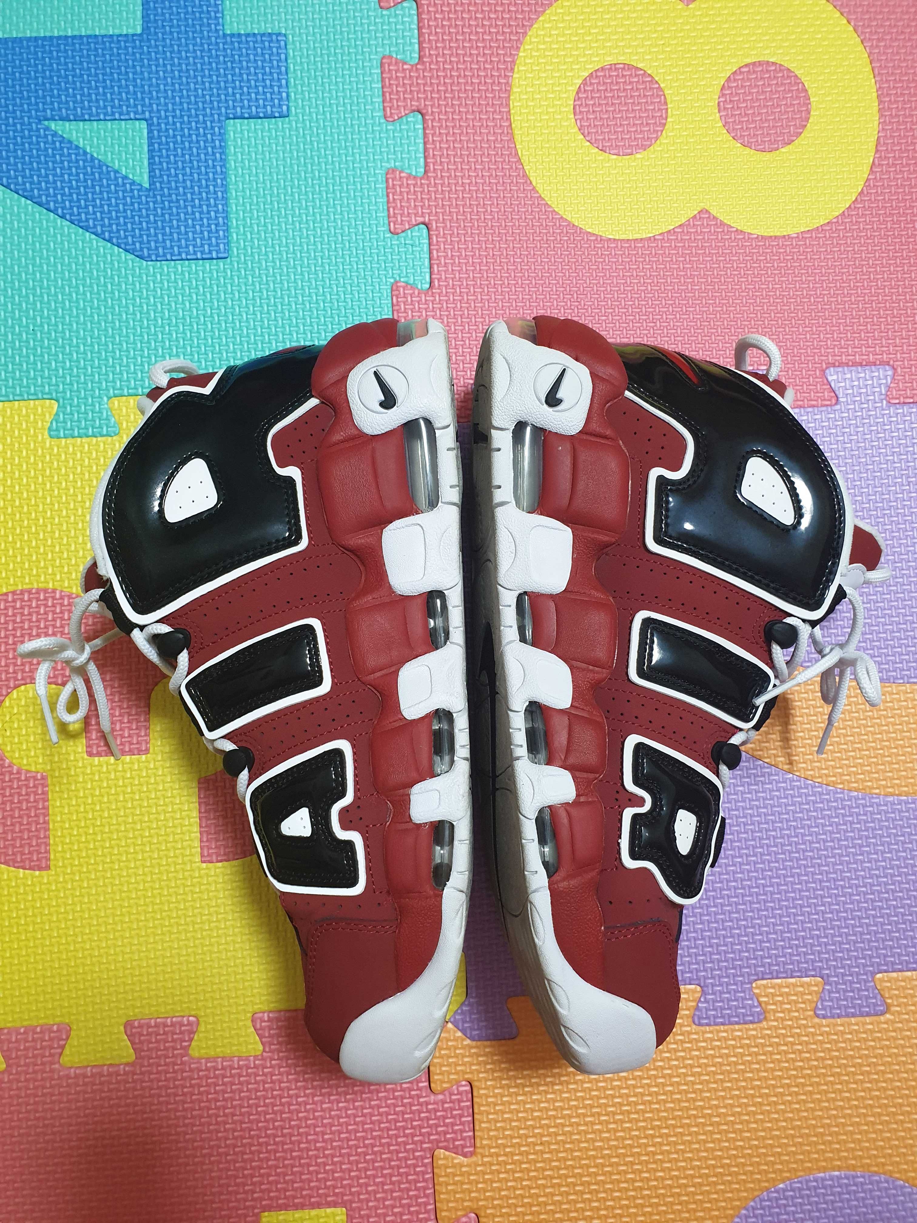 Nike Air More Uptempo ’96 "Black and Varsity Red" (2021) 