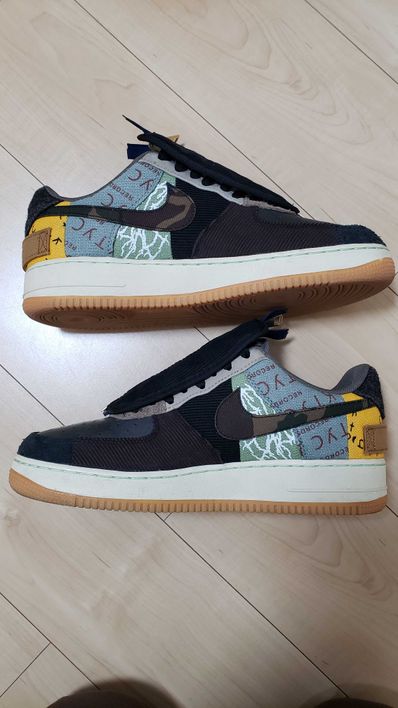 Travis Scott × Nike Air Force 1 Low Cactus Jack "Multi Color"