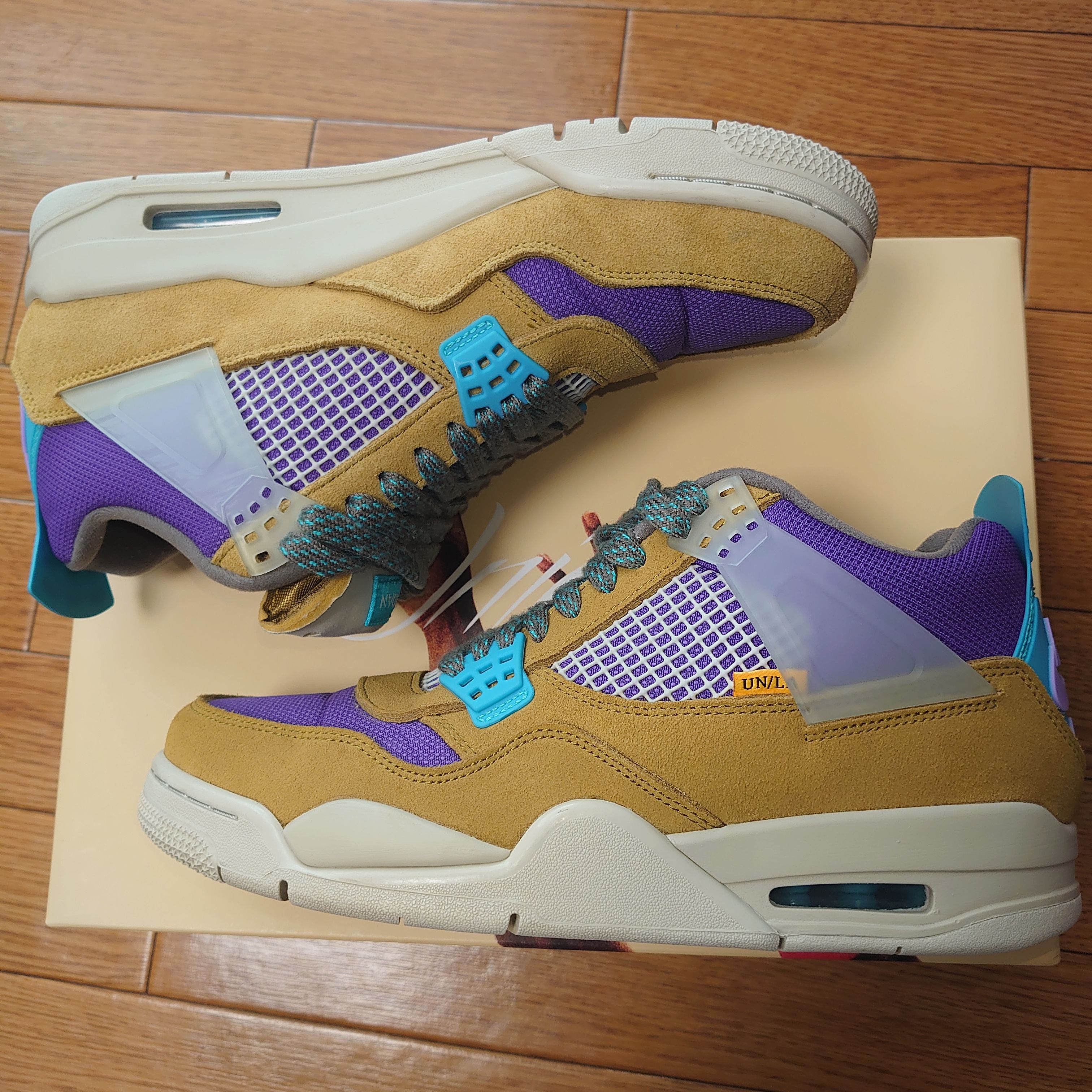 Union × Nike Air Jordan 4 SP "Desert Moss"