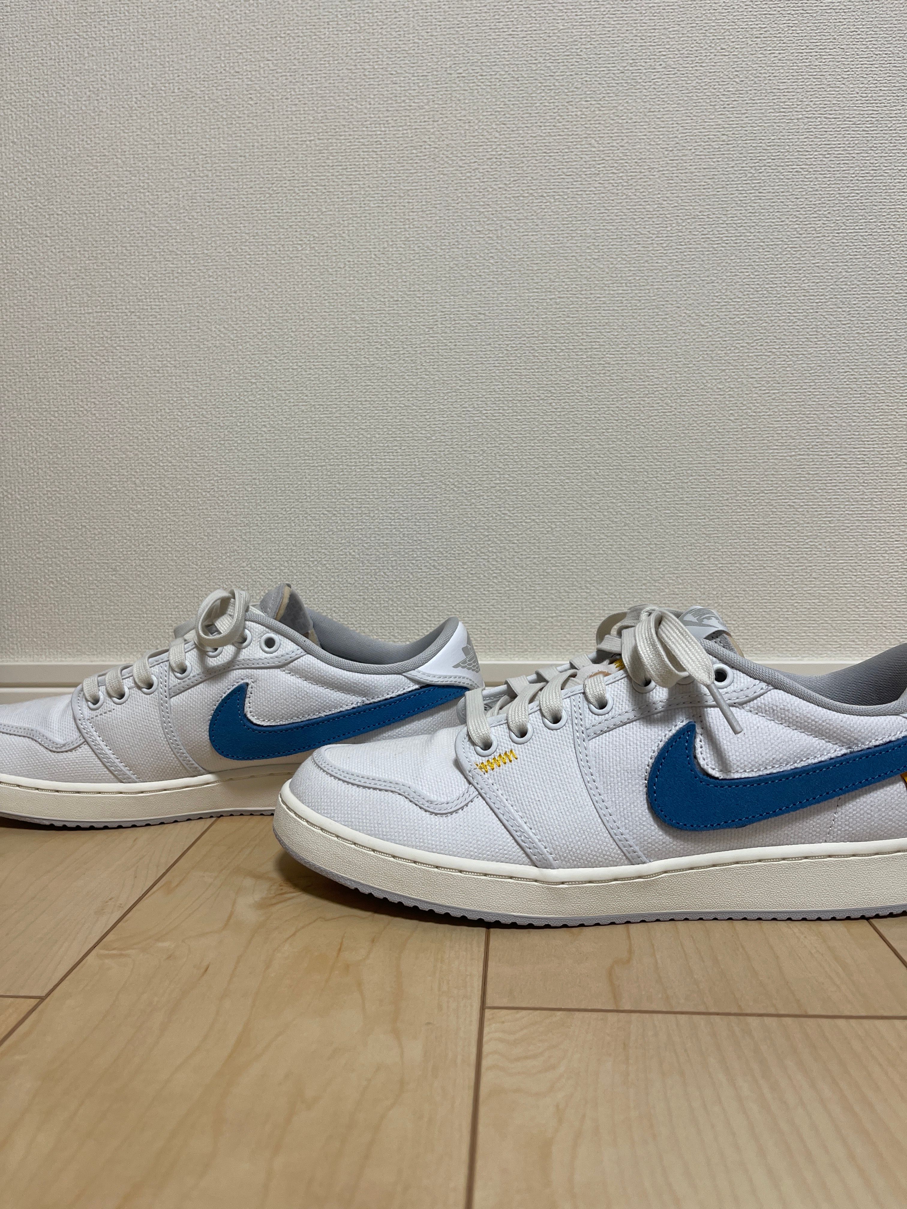 UNION × Nike Air Jordan 1 Low KO "White Canvas"