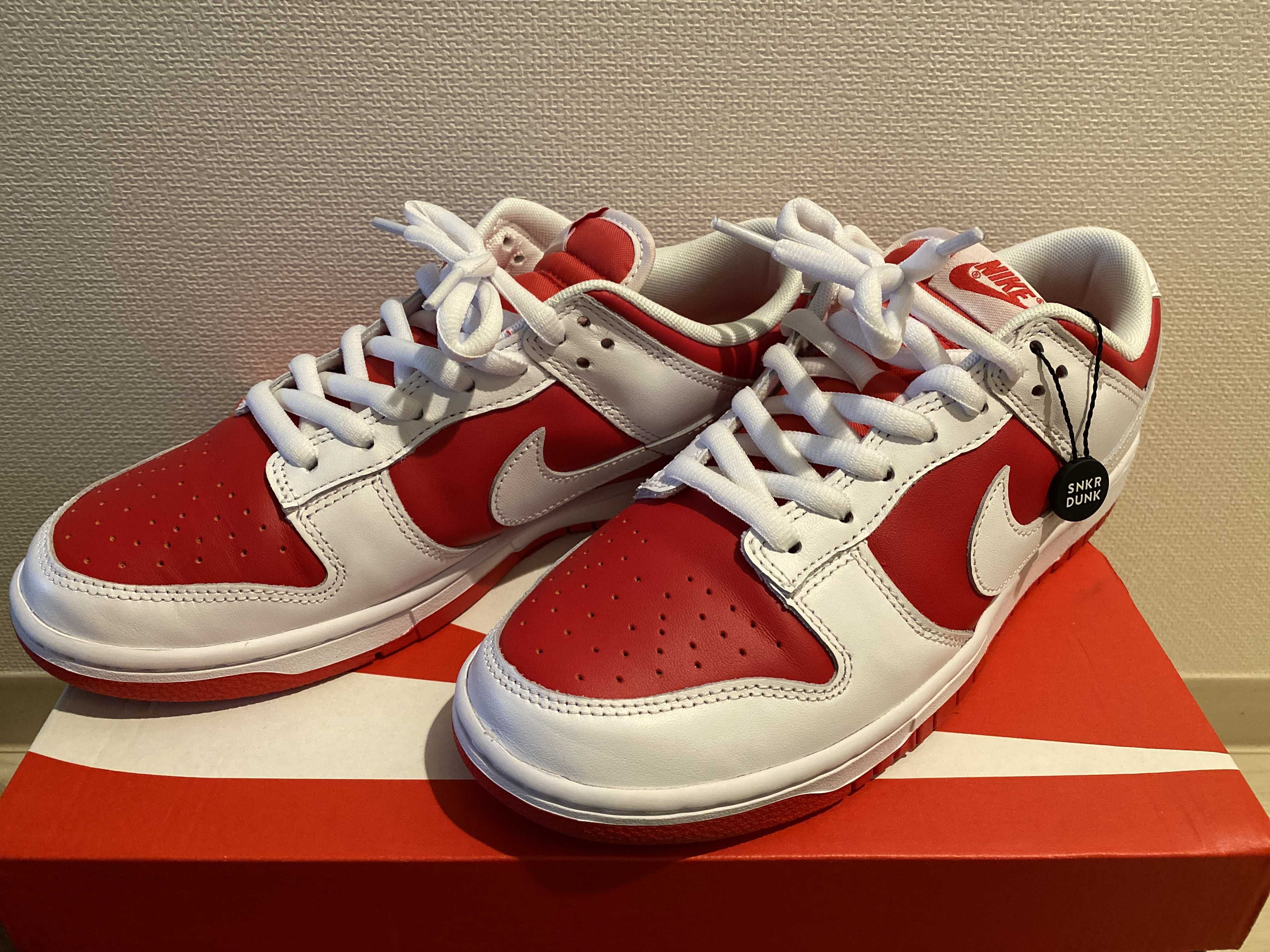 Nike Dunk Low Retro "Championship Red"