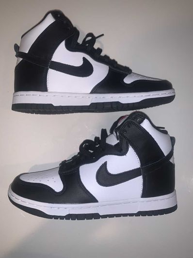 Nike Women's Dunk High "Black and White"