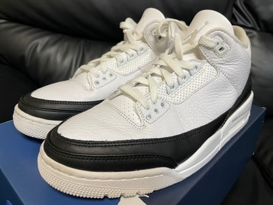 Fragment × Nike Air Jordan 3 "White/Black"
