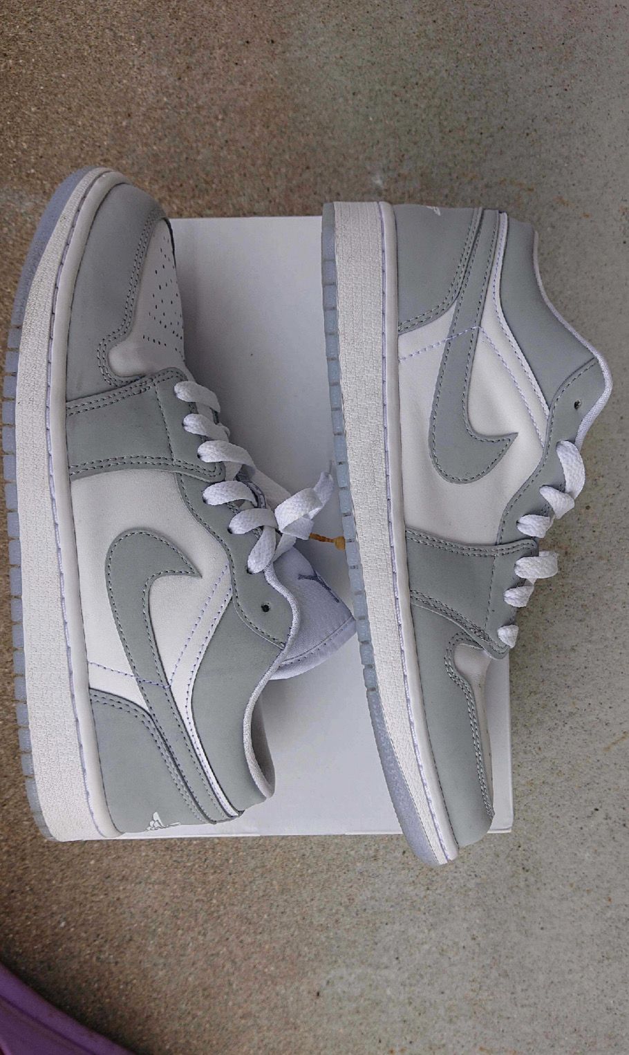 Nike Women's Air Jordan 1 Low "Wolf Grey"