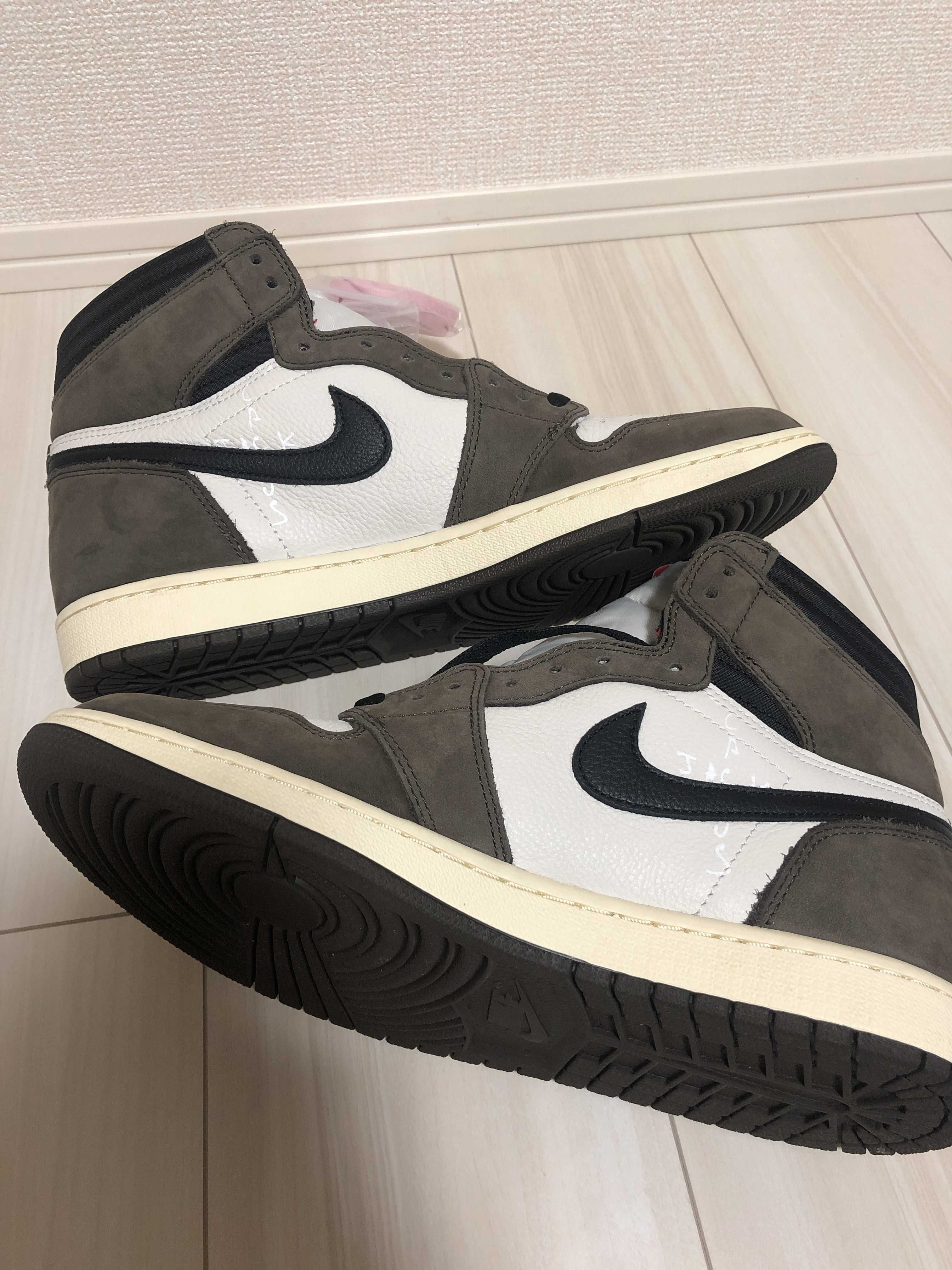Travis Scott × Nike Air Jordan 1 Retro High OG TS SP "Sail/Dark Mocha"