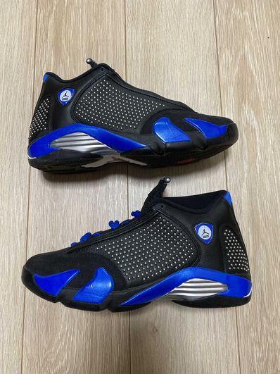 Supreme × Nike Air Jordan 14 Retro "Black/Varsity Royal/Chrome"