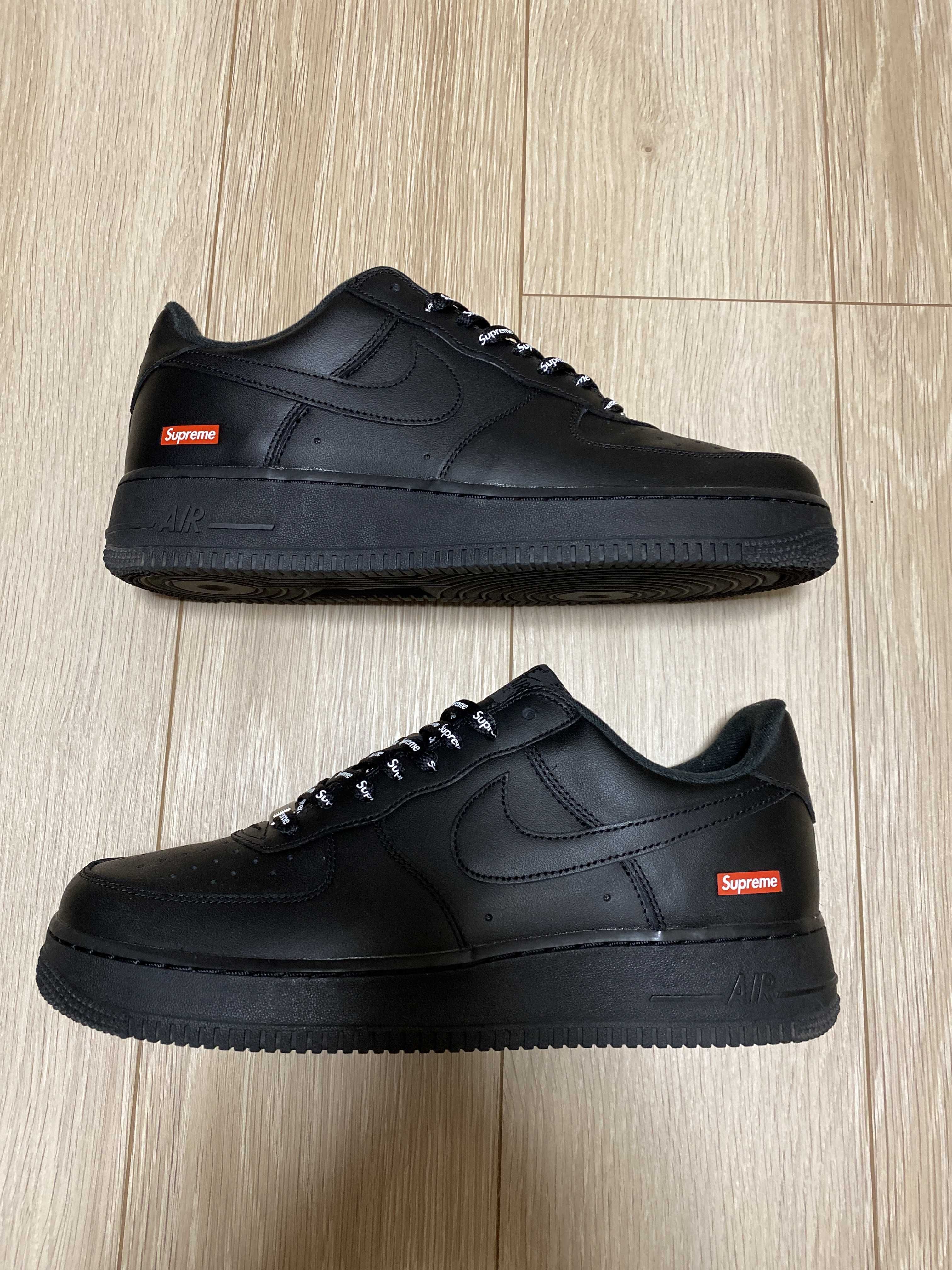Supreme × Nike Air Force 1 Low "Black"