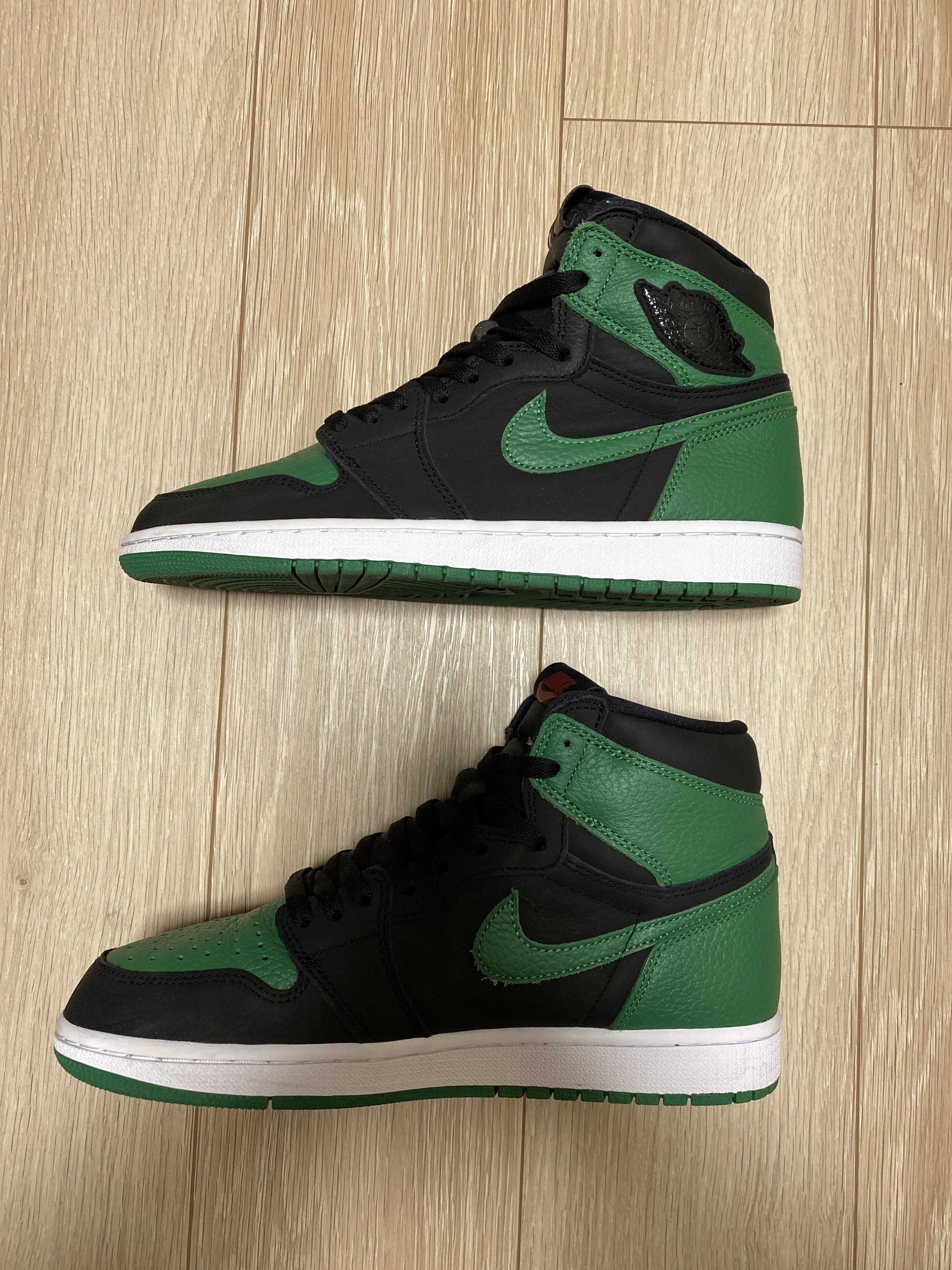 Nike Air Jordan 1 Retro High OG "Black/Pine Green" (2020)