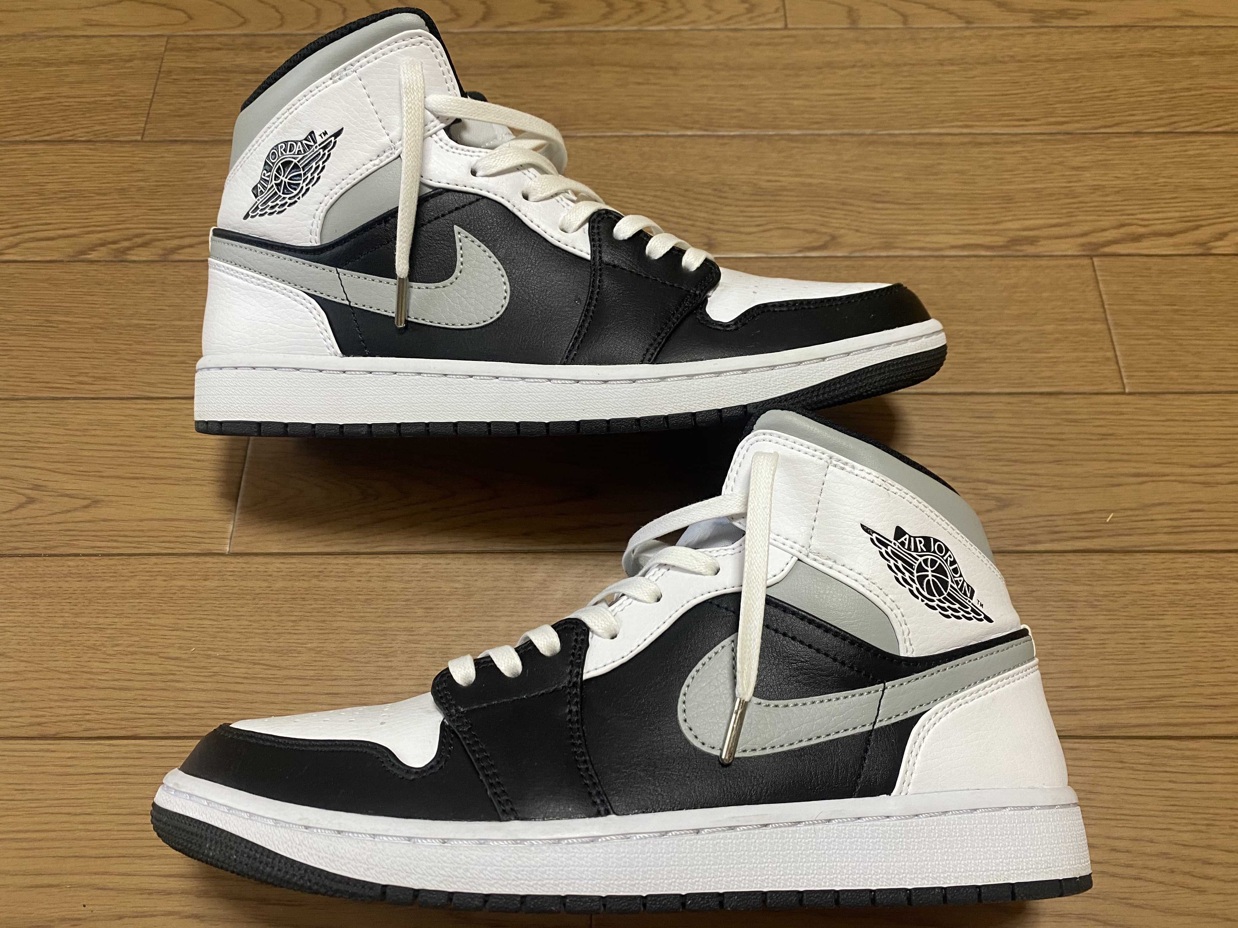 NIKE AIR JORDAN 1 MID "WHITE SHADOW"
