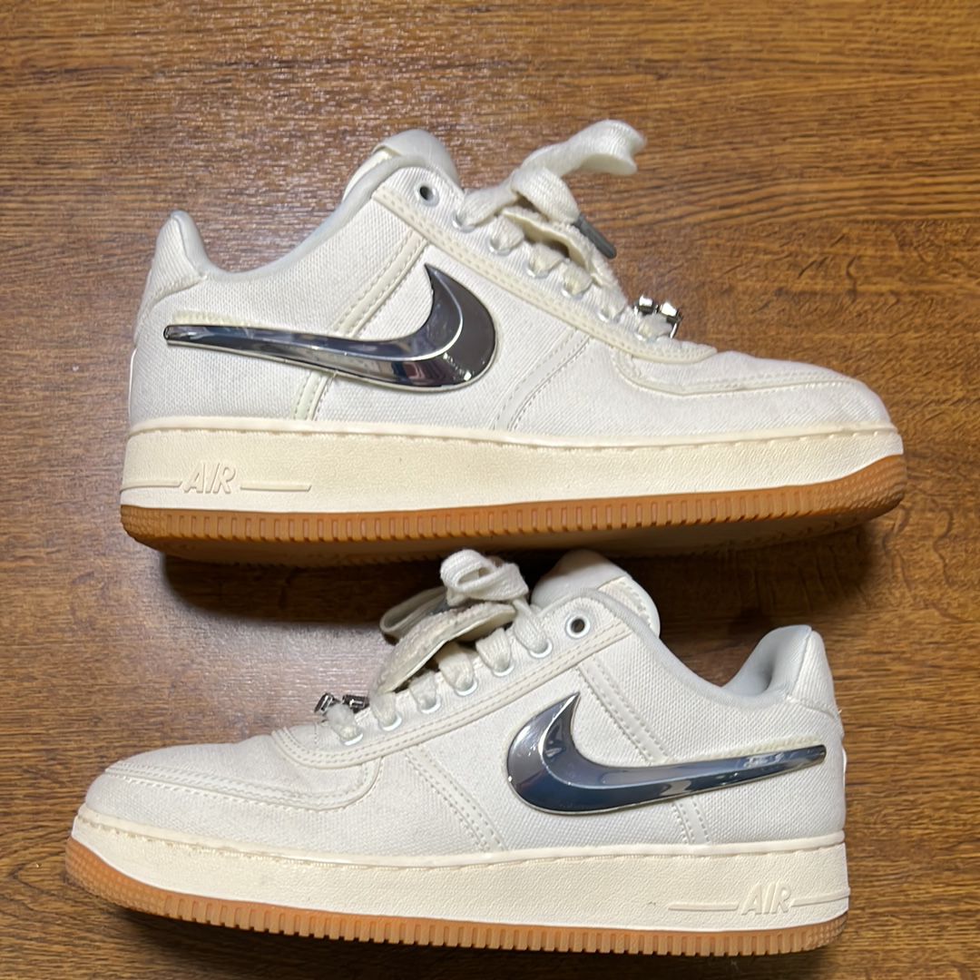 Travis Scott × Nike Air Force 1 Low "Sail"