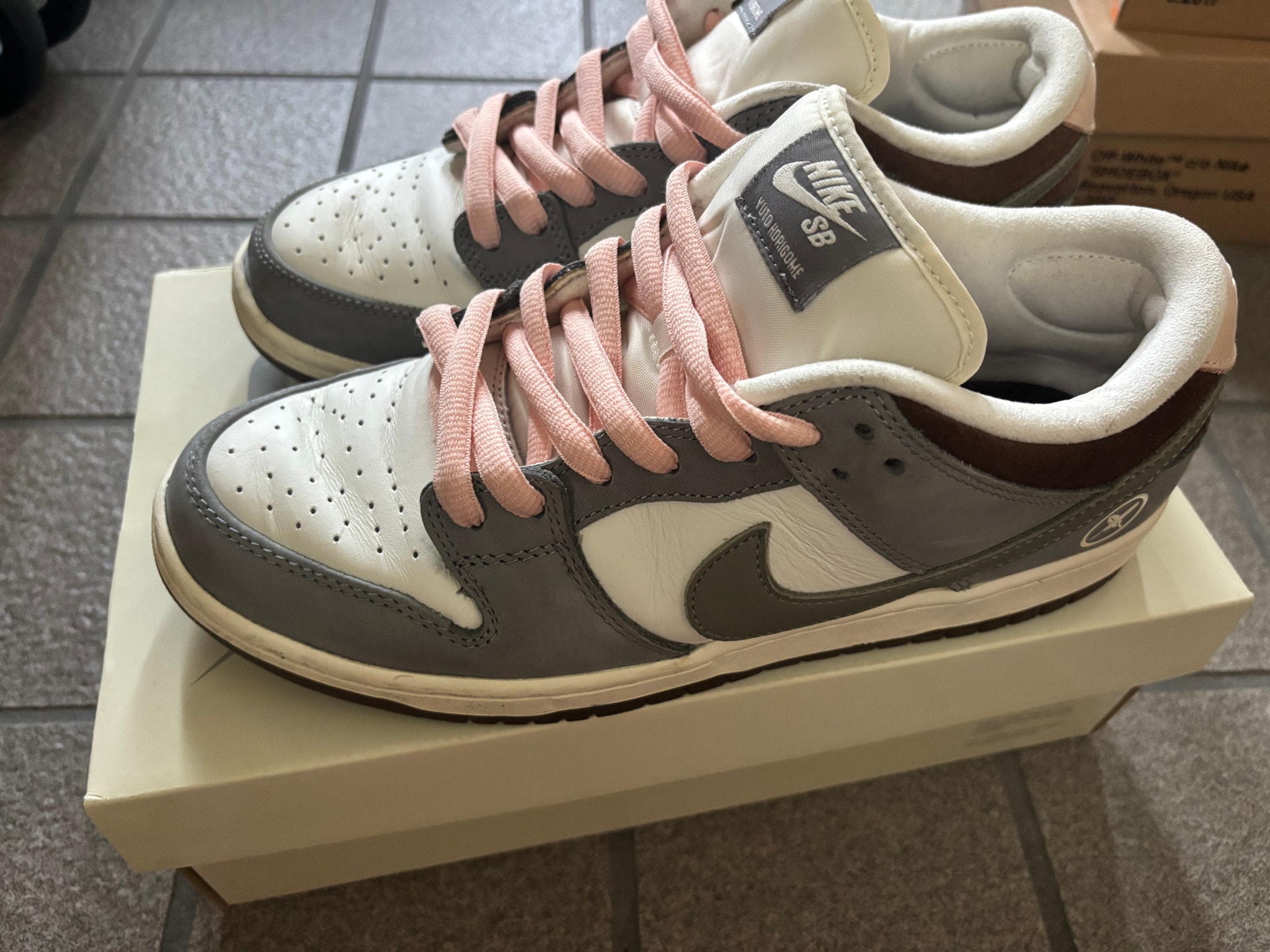 堀米 雄斗(Yuto Horigome) × Nike SB Dunk Low Pro QS "Wolf Grey"