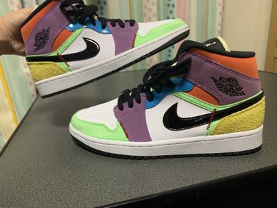 Nike Women's Air Jordan 1 Mid "Multi Color"