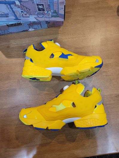 Minions × Reebok Instapump Fury "Yellow"