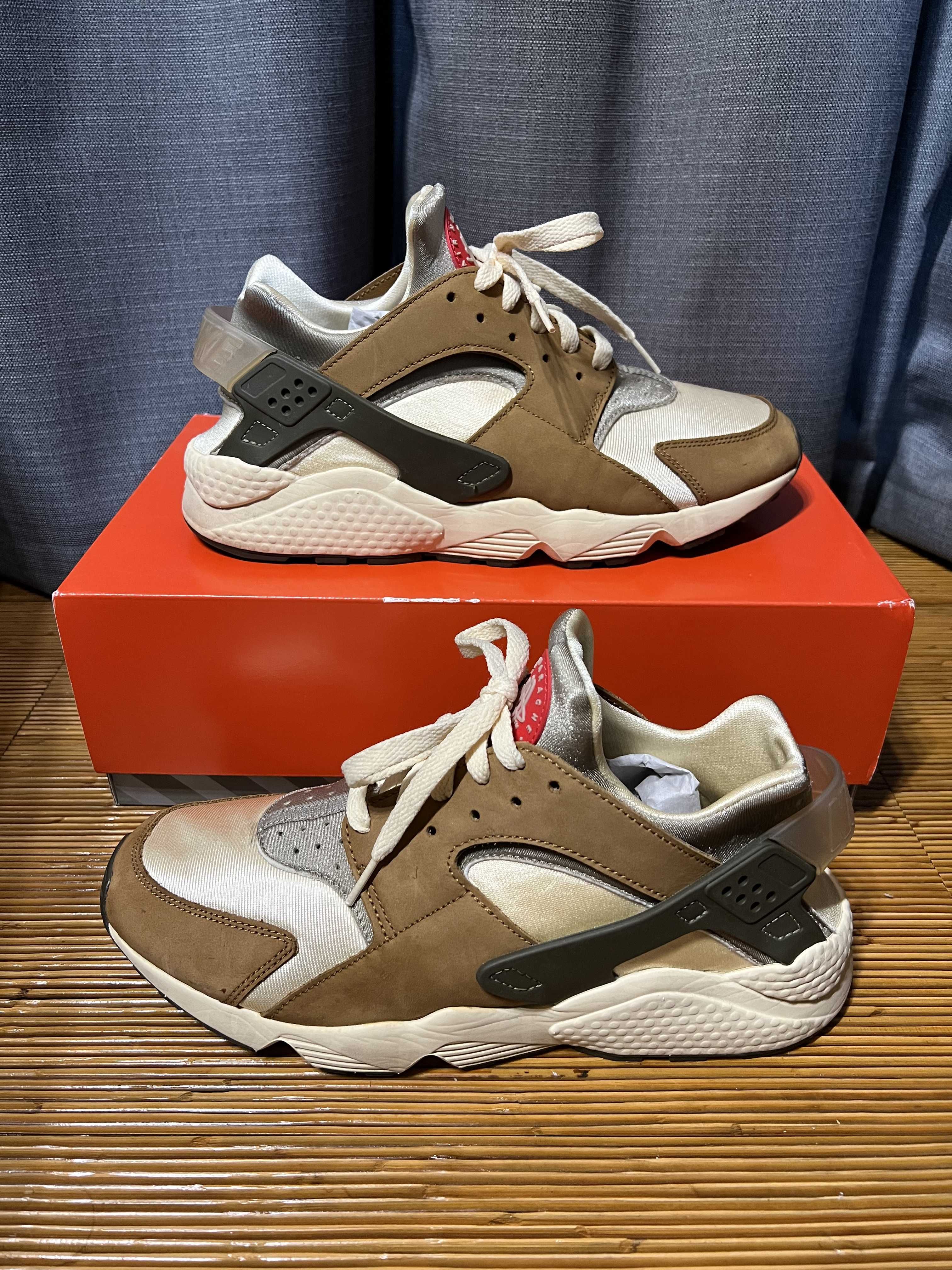 Stussy × Nike Air Huarache "Desert Oak"