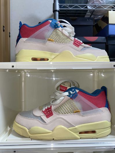 UNION × Nike Air Jordan 4 SP "Guava Ice/Light Fusion Red"