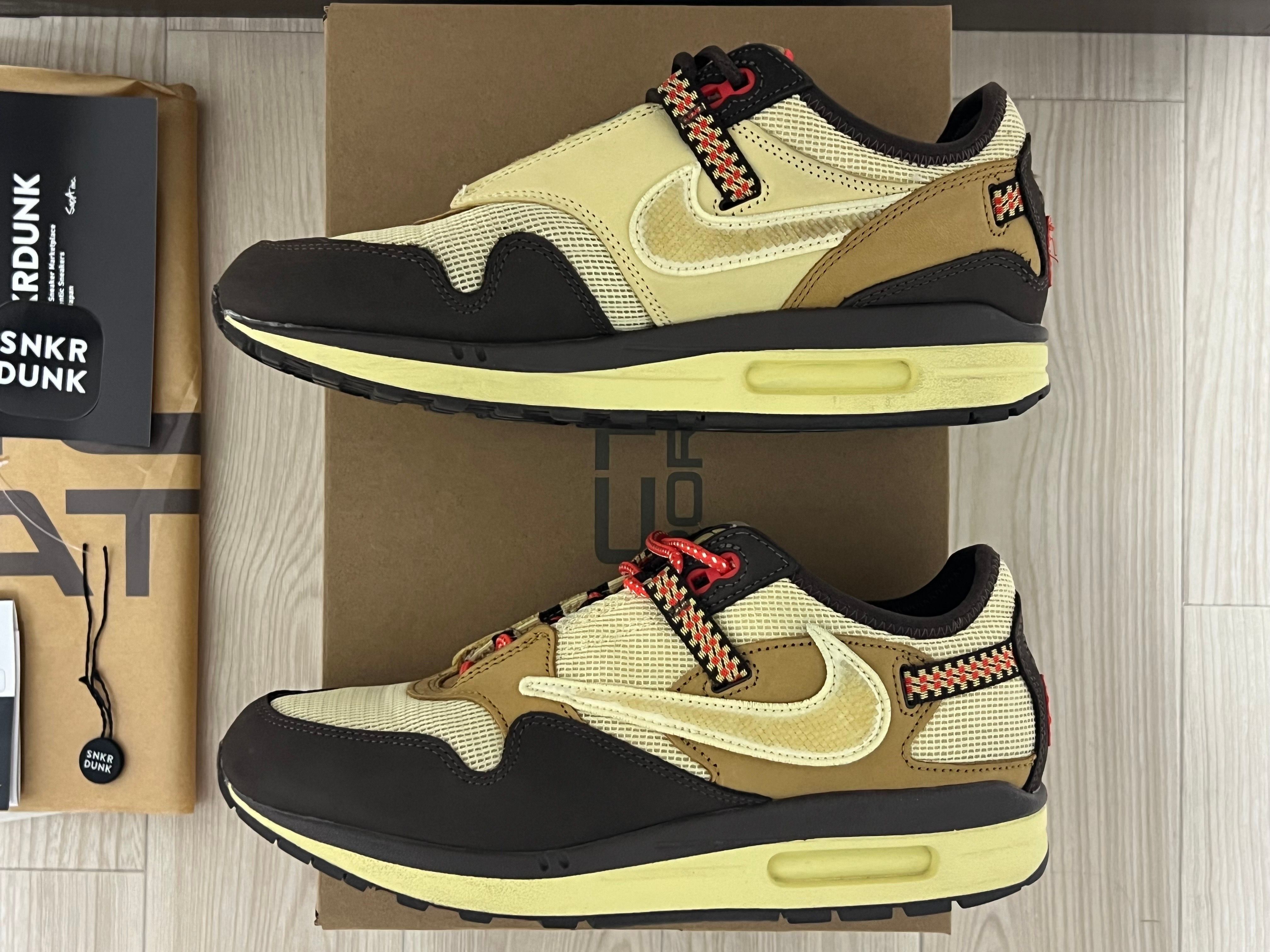 Travis Scott × Nike Air Max 1 "CACT.US Brown"