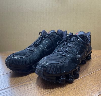 Nike Shox TL "Black/Metallic Hematite/Max Orange/Black"