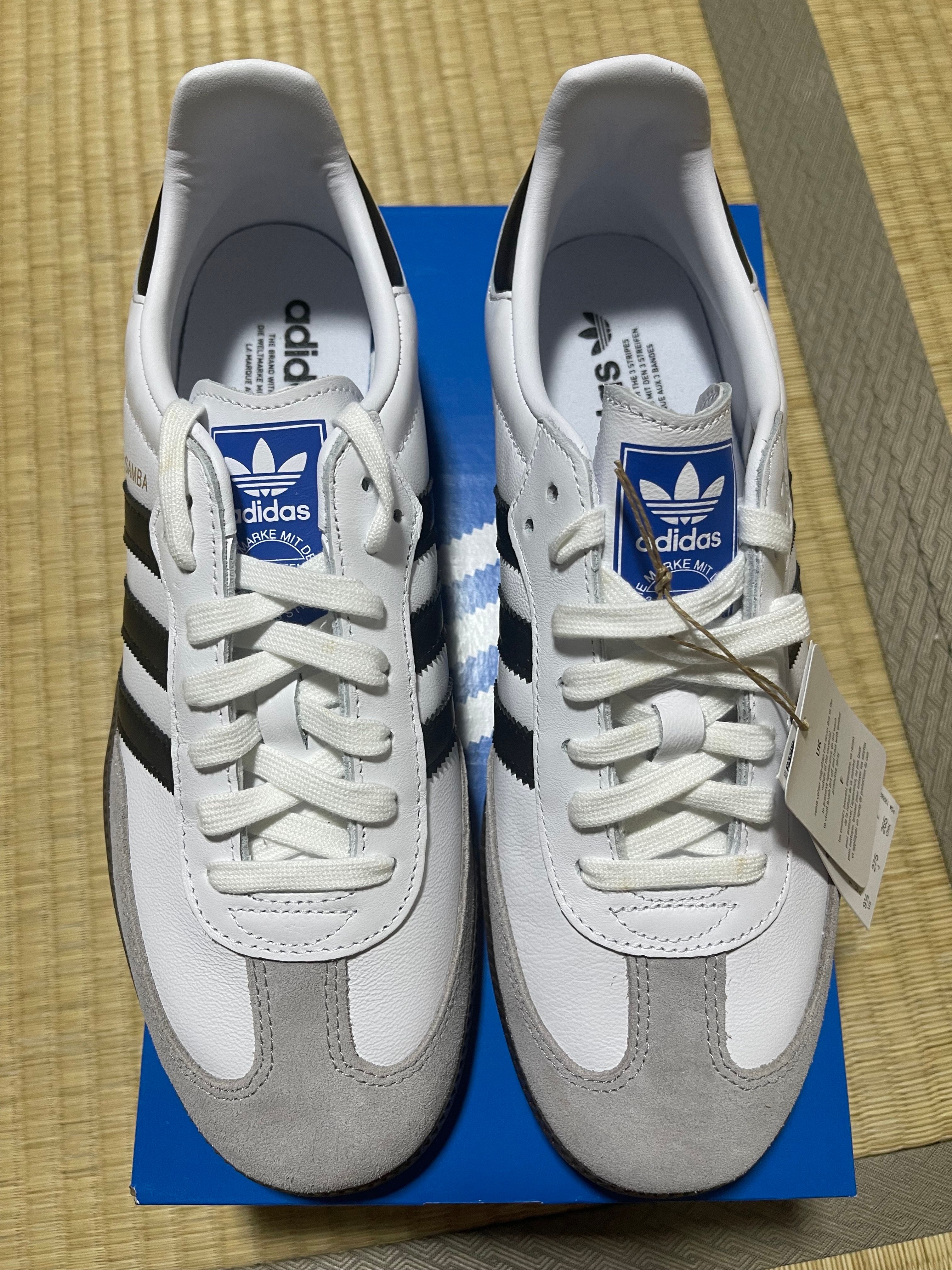 adidas Samba OG "Cloud White/Core Black/Clear Granite"