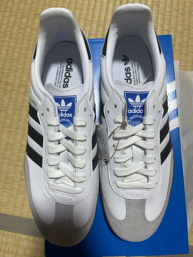 adidas Samba OG "Cloud White/Core Black/Clear Granite"