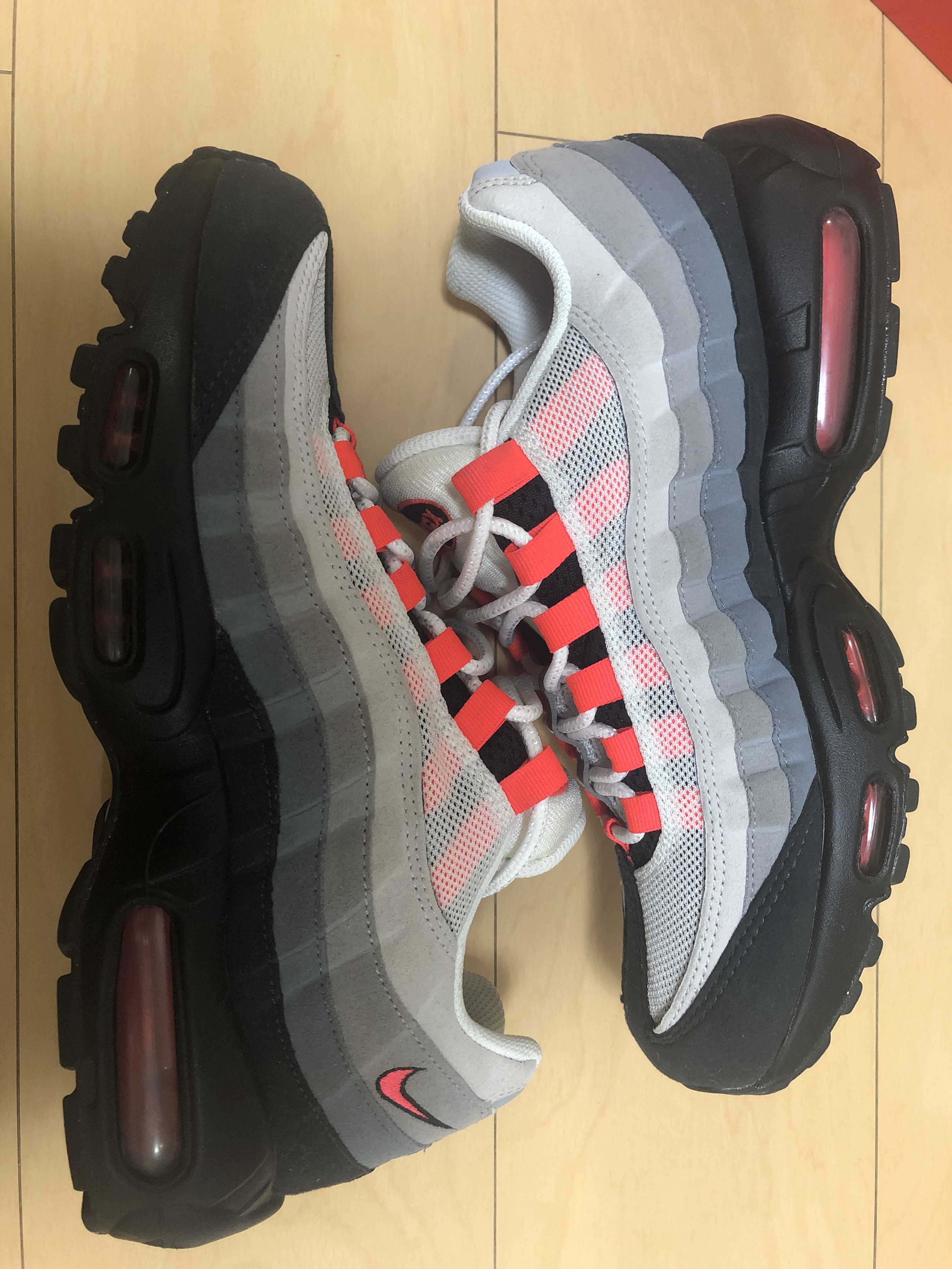 Nike Air Max 95 "White/Solar Red"