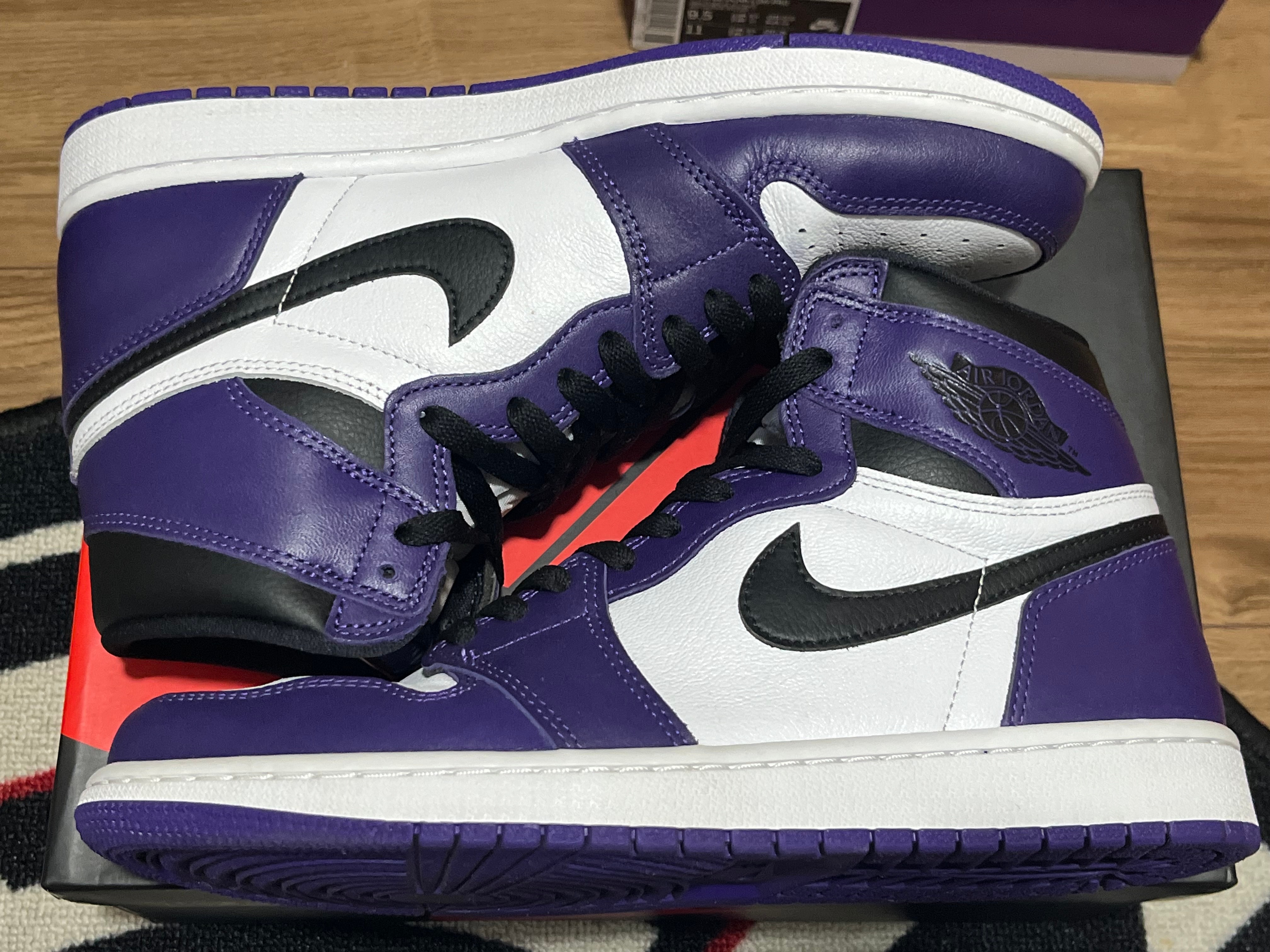Nike Air Jordan 1 Retro High OG "Court Purple White/Black" (2020)   