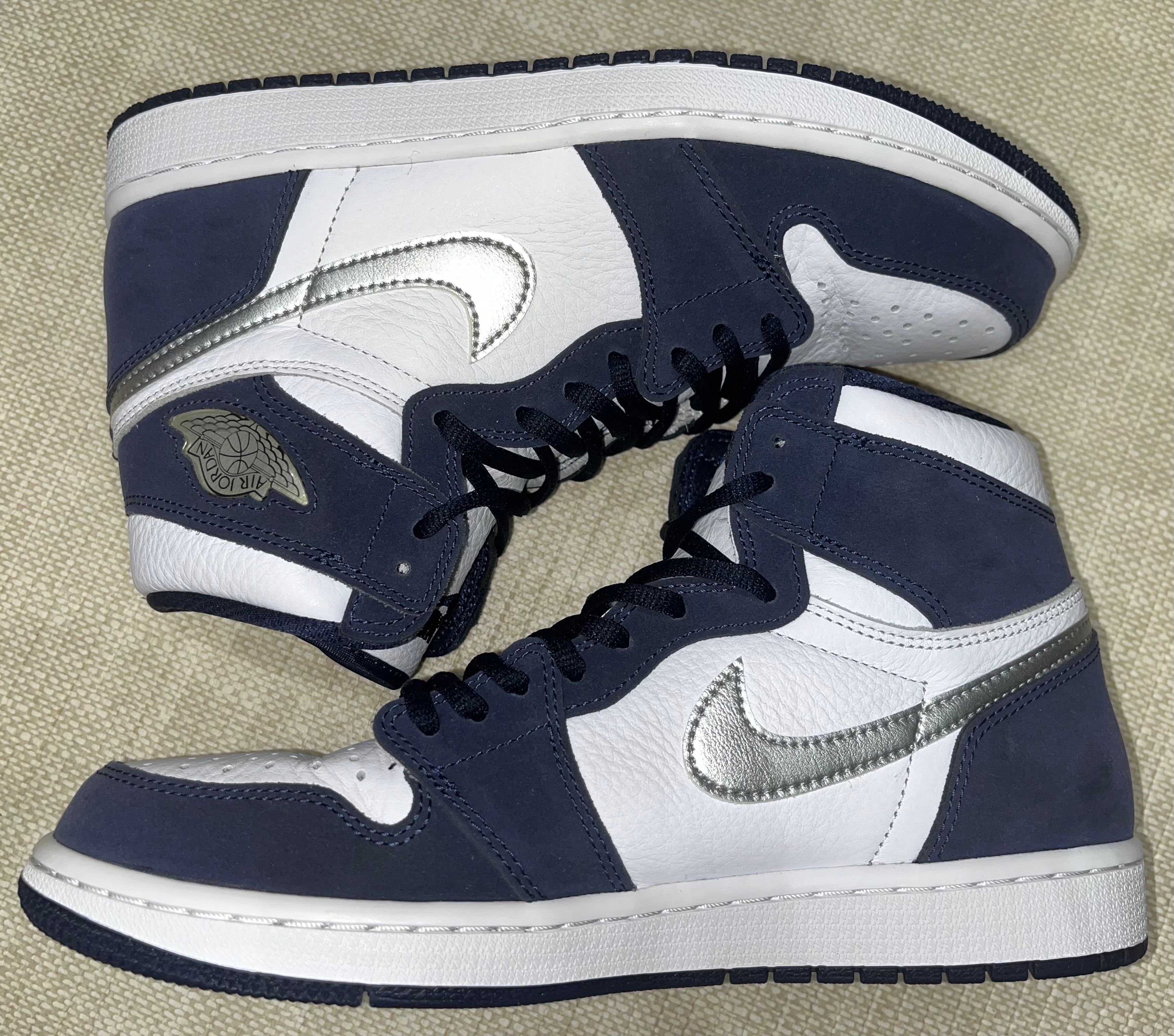 Nike Air Jordan 1 High OG CO.JP "White/Midnight Navy" (2020)(ブリーフケースなし)