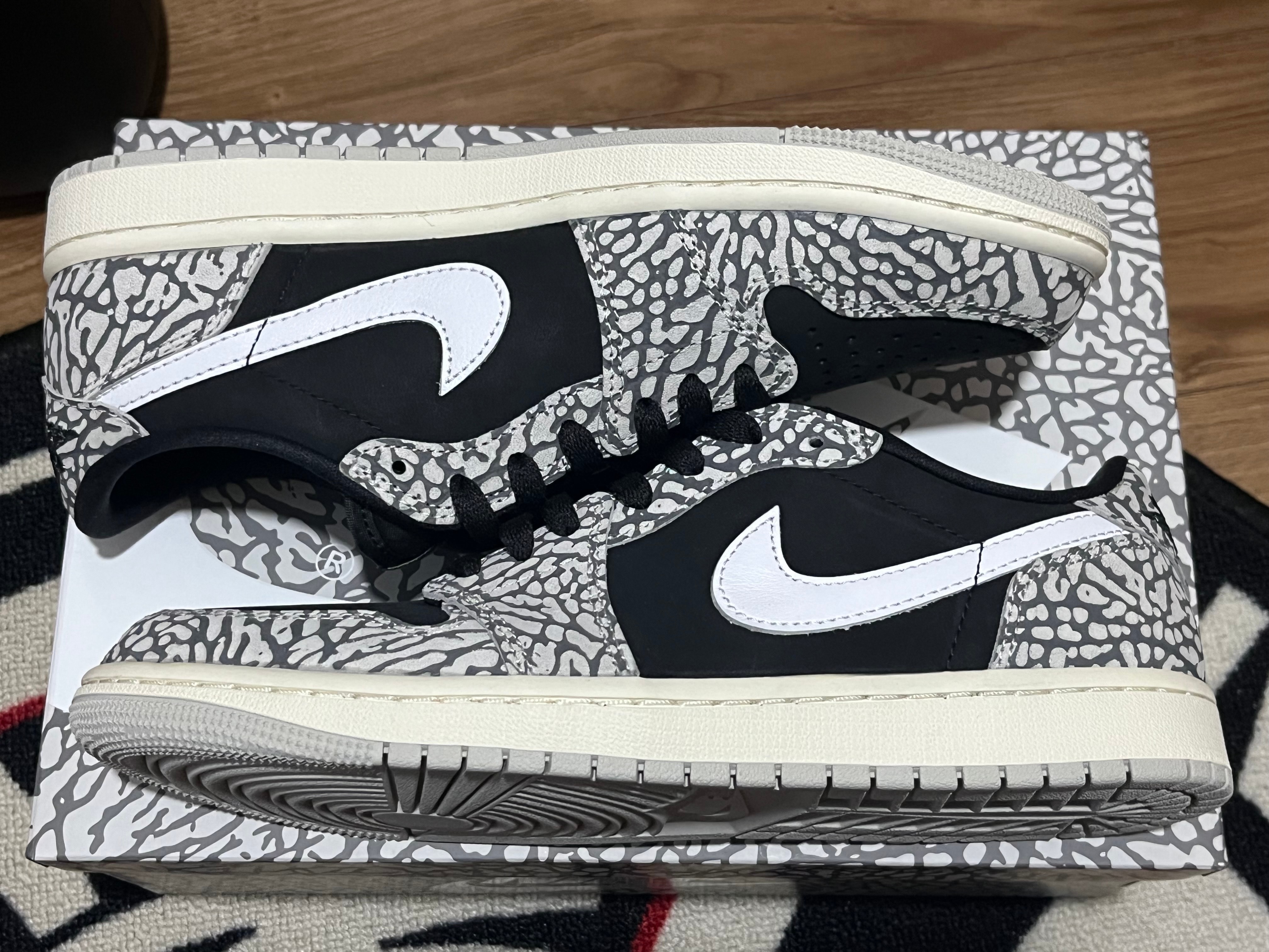 Nike Air Jordan 1 Retro Low OG "Black Cement"