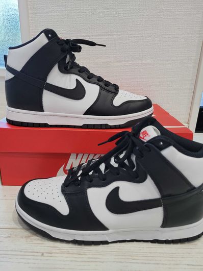 Nike Women's Dunk High "Black and White"