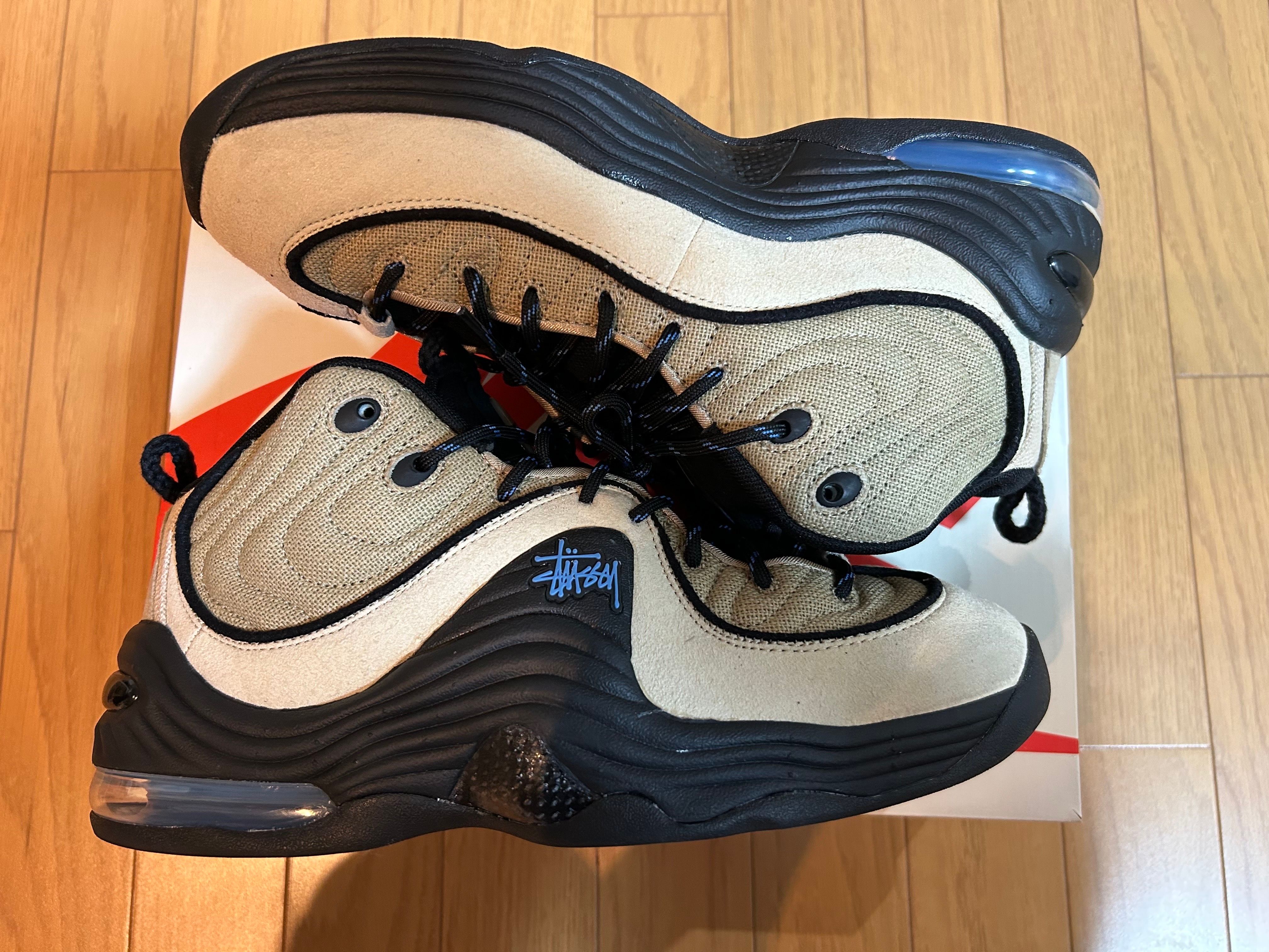 Stussy × Nike Air Penny 2 "Rattan and Limestone"