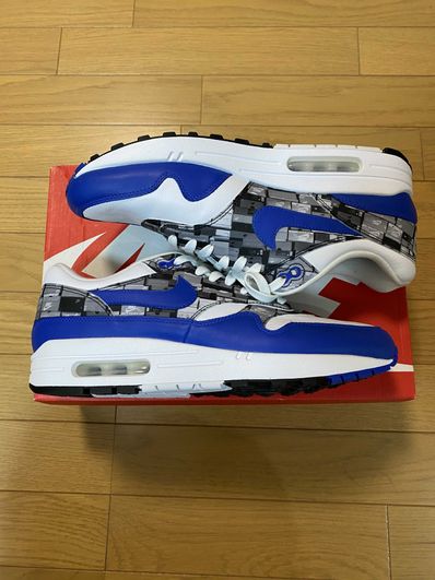 atmos × Nike Air Max 1 Blue "We Love Nike"