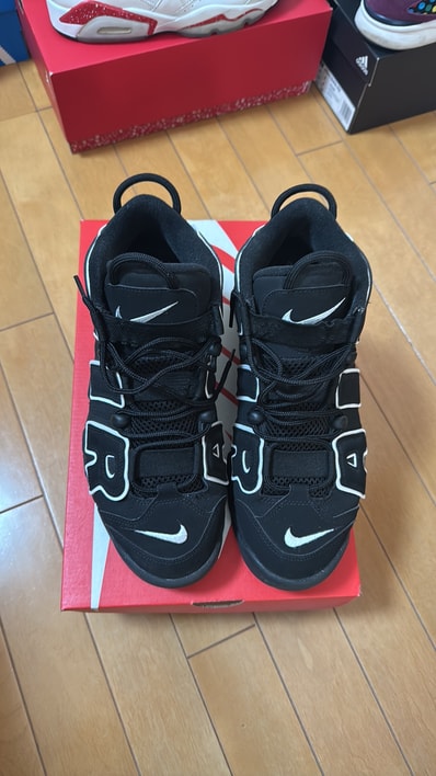 Nike Air More Uptempo "Black/White"(2020)