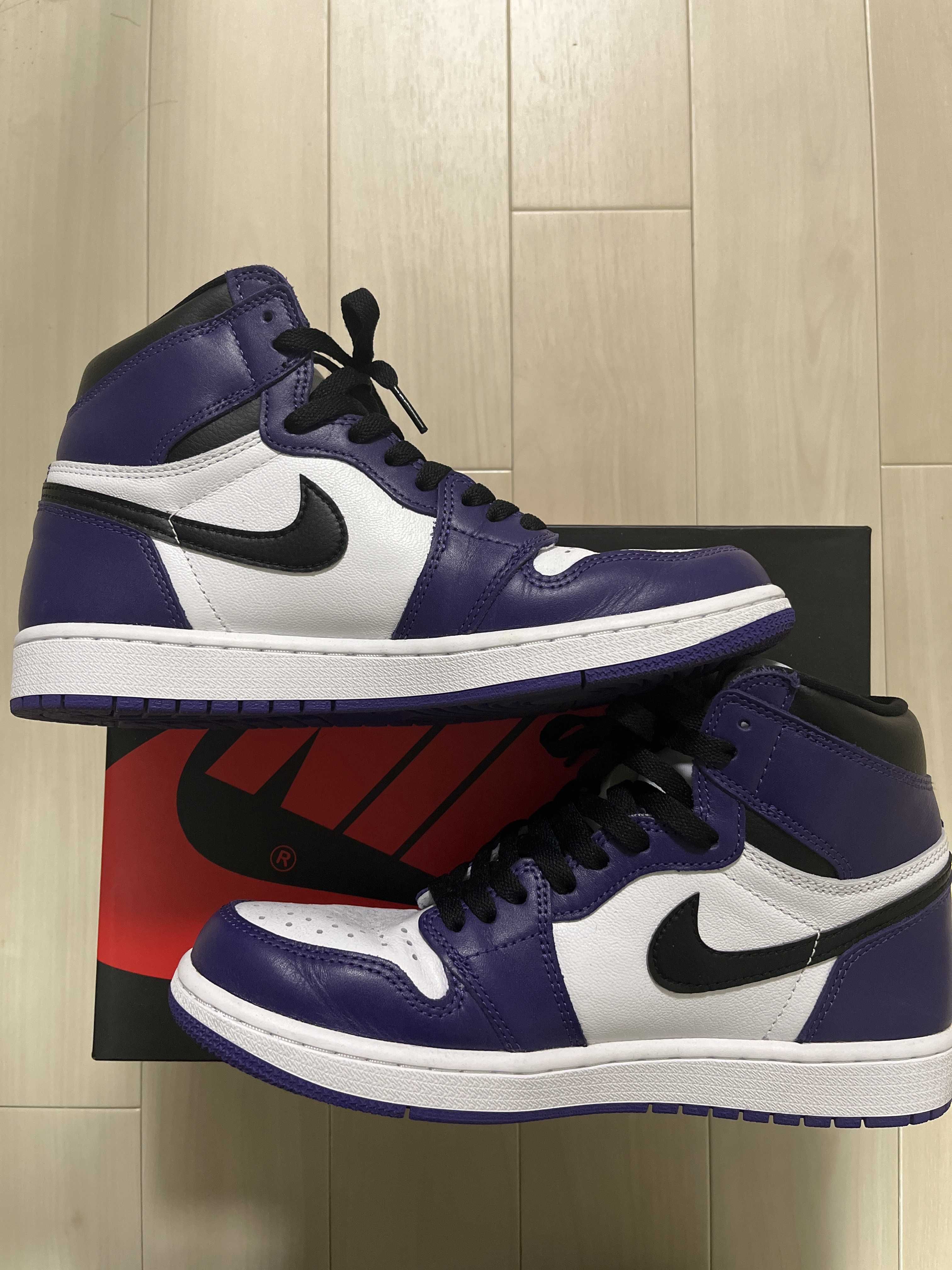 Nike Air Jordan 1 Retro High OG "Court Purple White/Black" (2020)