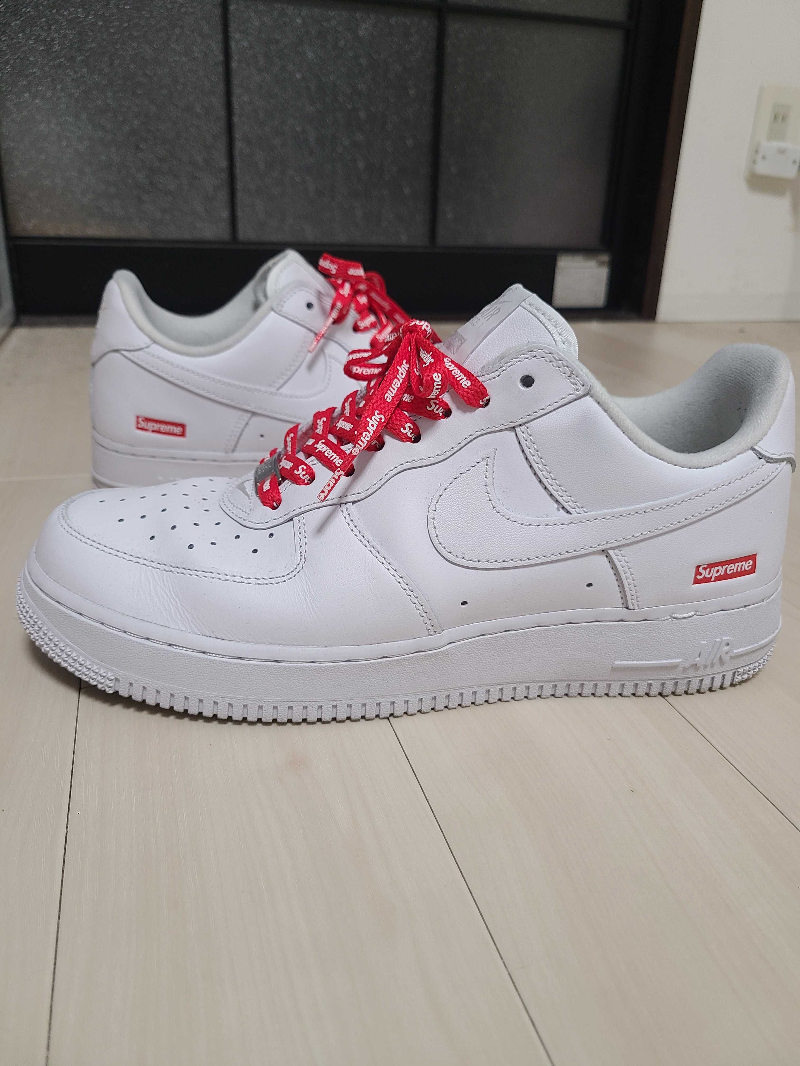 Supreme × Nike Air Force 1 Low "White"