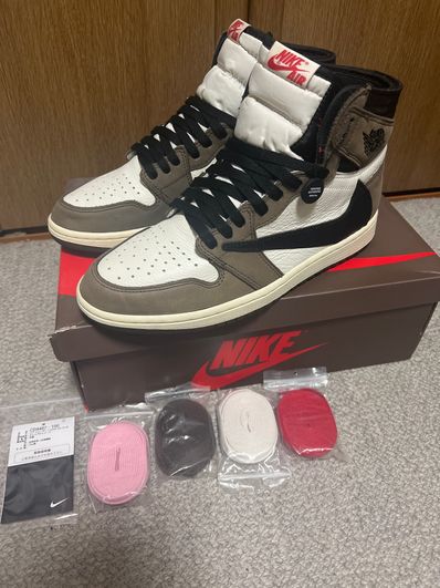 Travis Scott × Nike Air Jordan 1 Retro High OG TS SP "Sail/Dark Mocha"