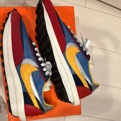 sacai × Nike LDV Waffle "Red/Blue"
