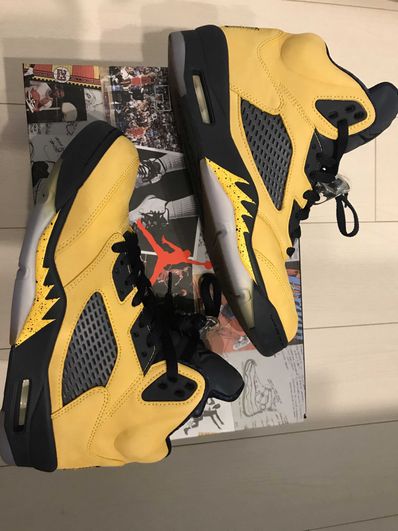 NIKE AIR JORDAN 5 "MICHIGAN"