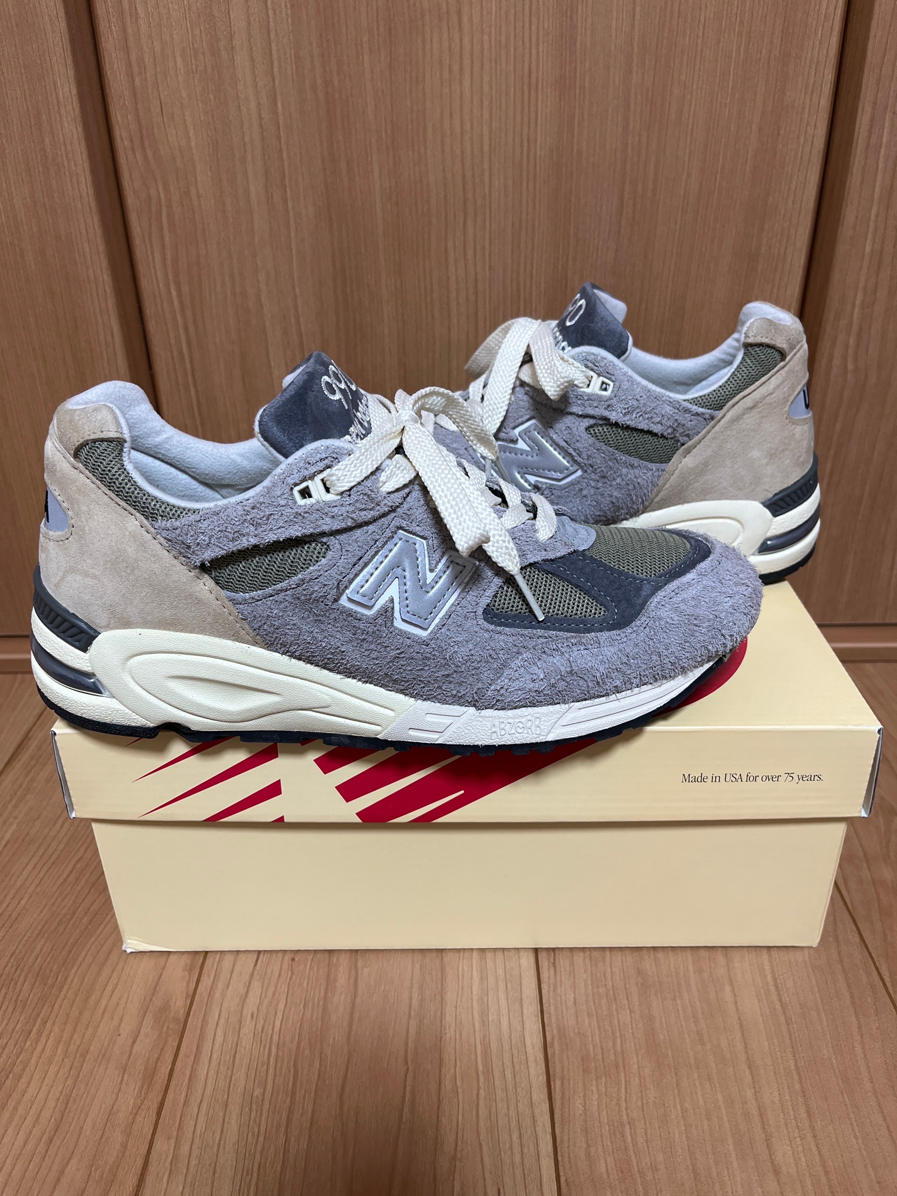 New Balance 990V2 "Gray"