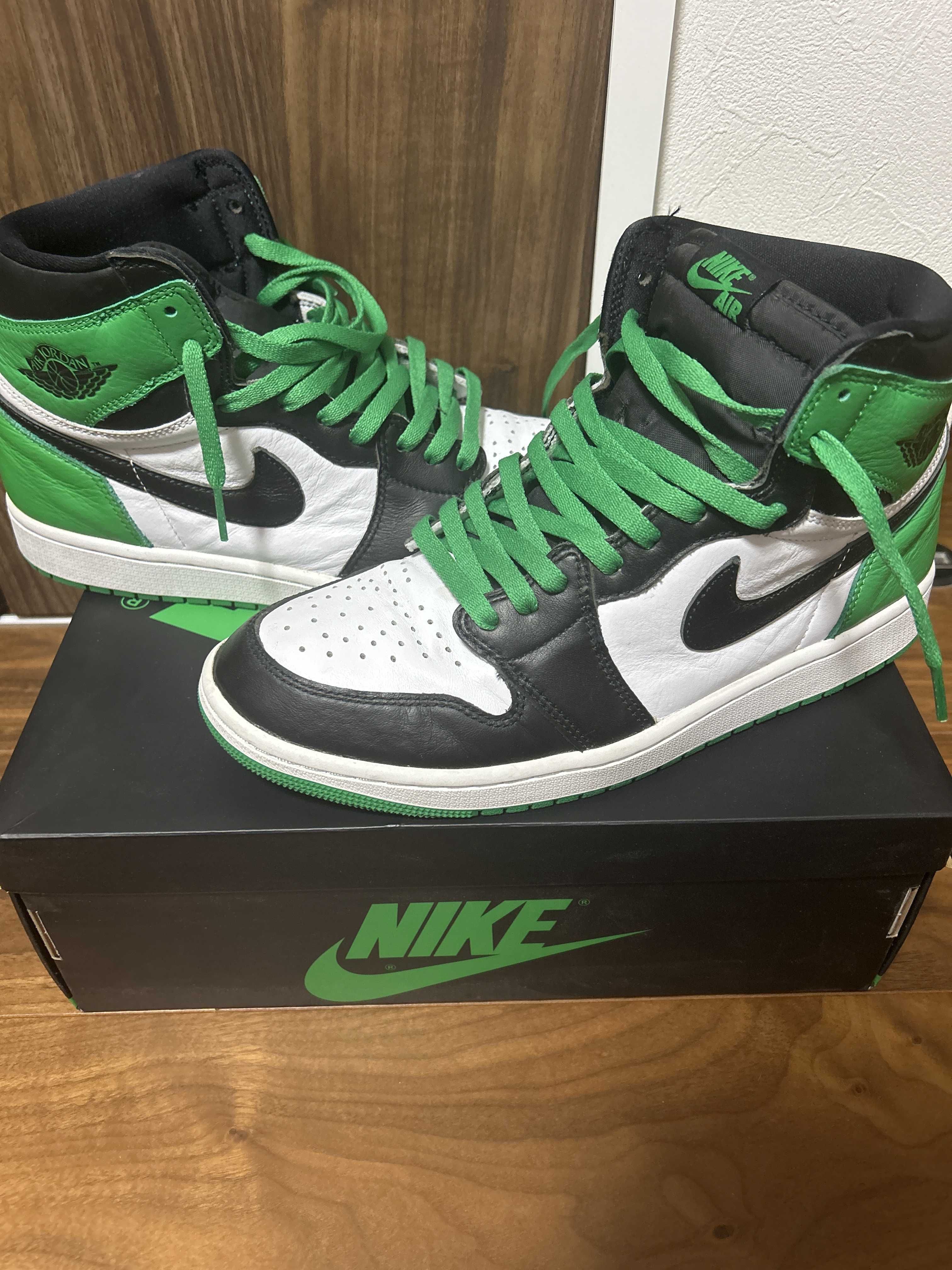 Nike Air Jordan 1 Retro High OG "Celtics/Black and Lucky Green" (2023)