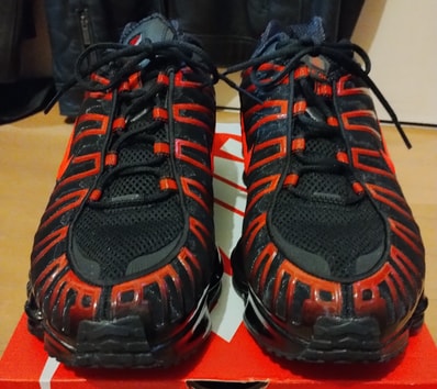 Nike Shox TL "Black/Light Crimson"