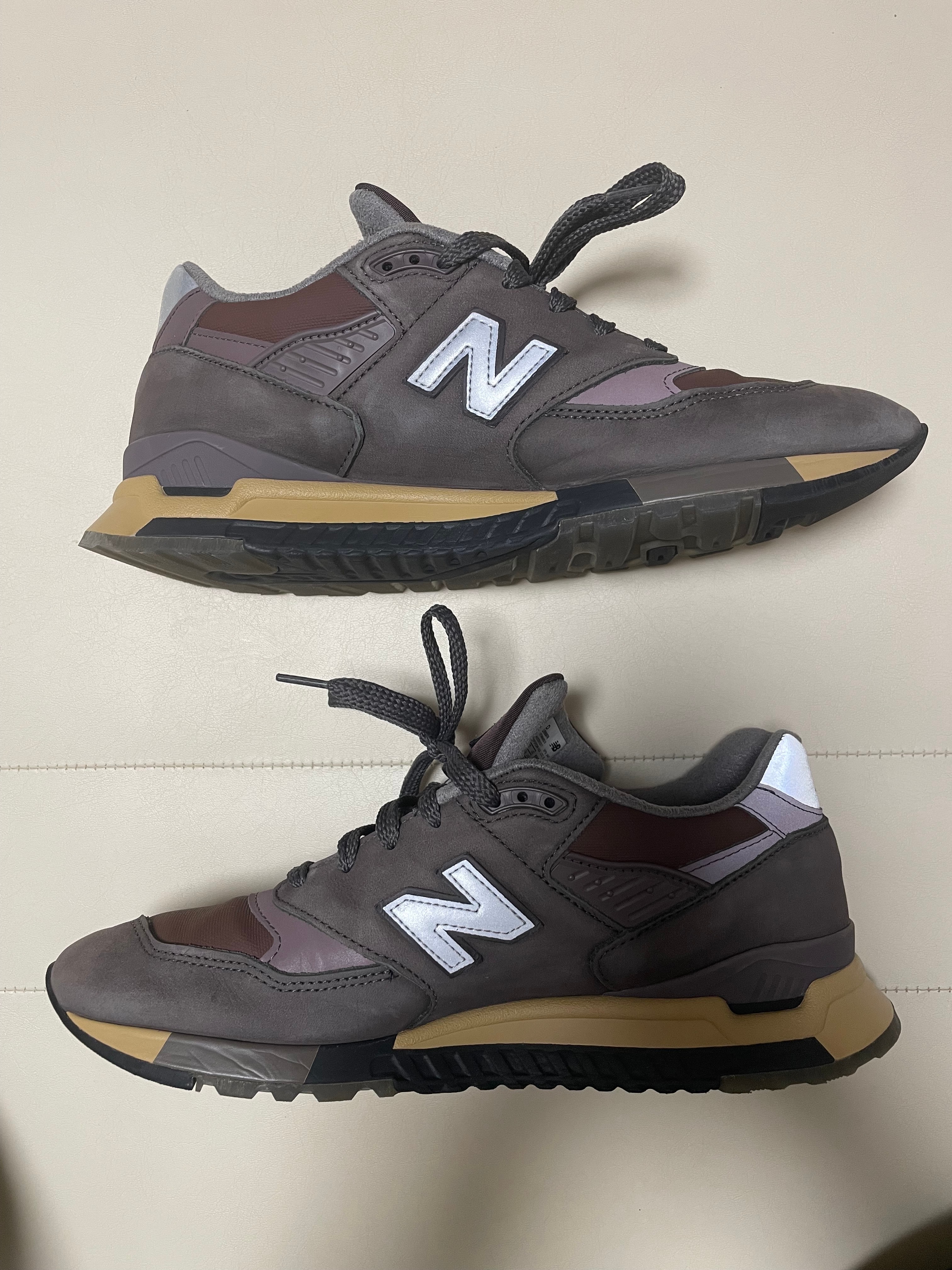 Stone Island × New Balance 998 "Raso Gommato"