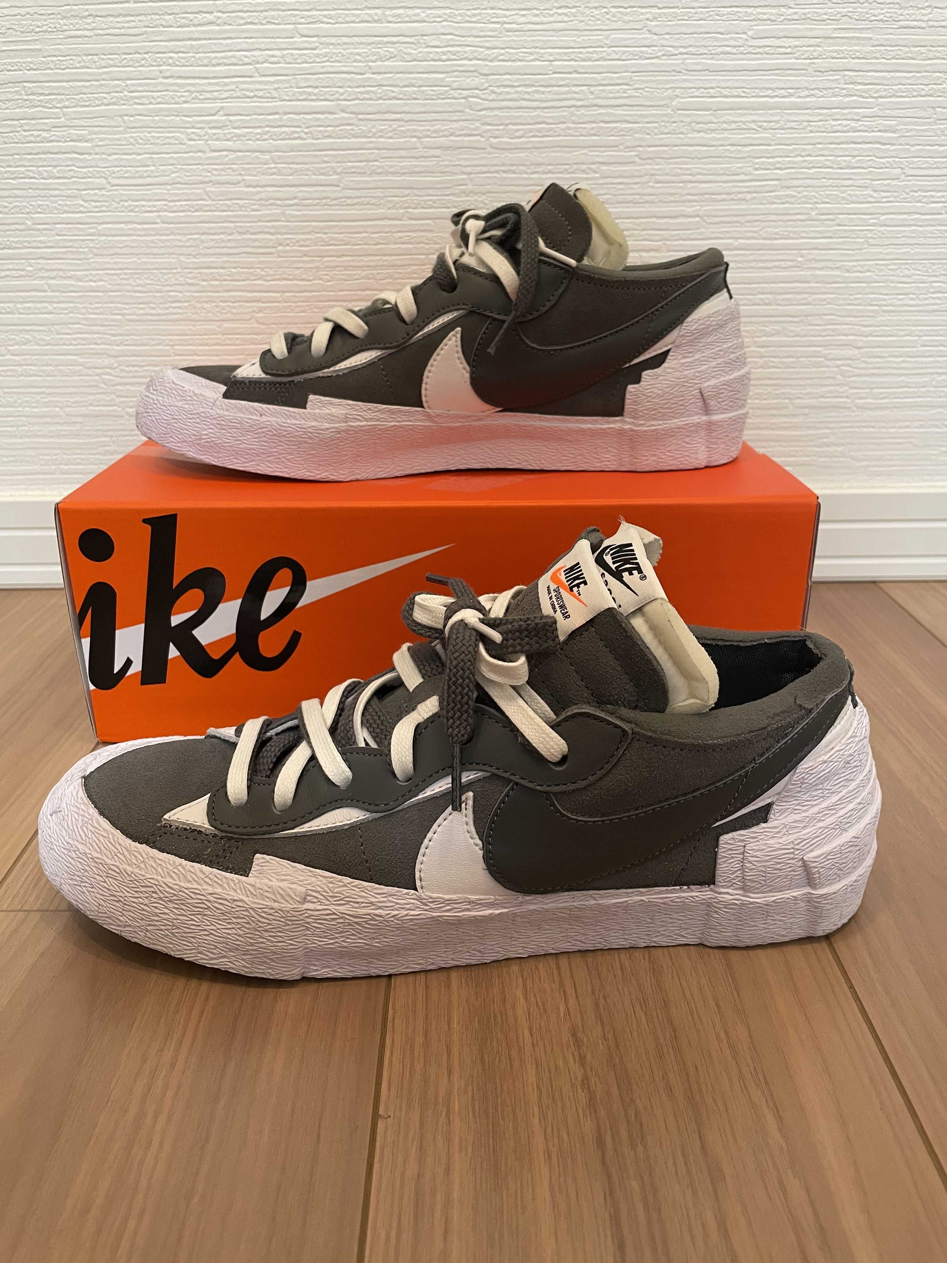 Sacai × Nike Blazer Low "Iron Grey"