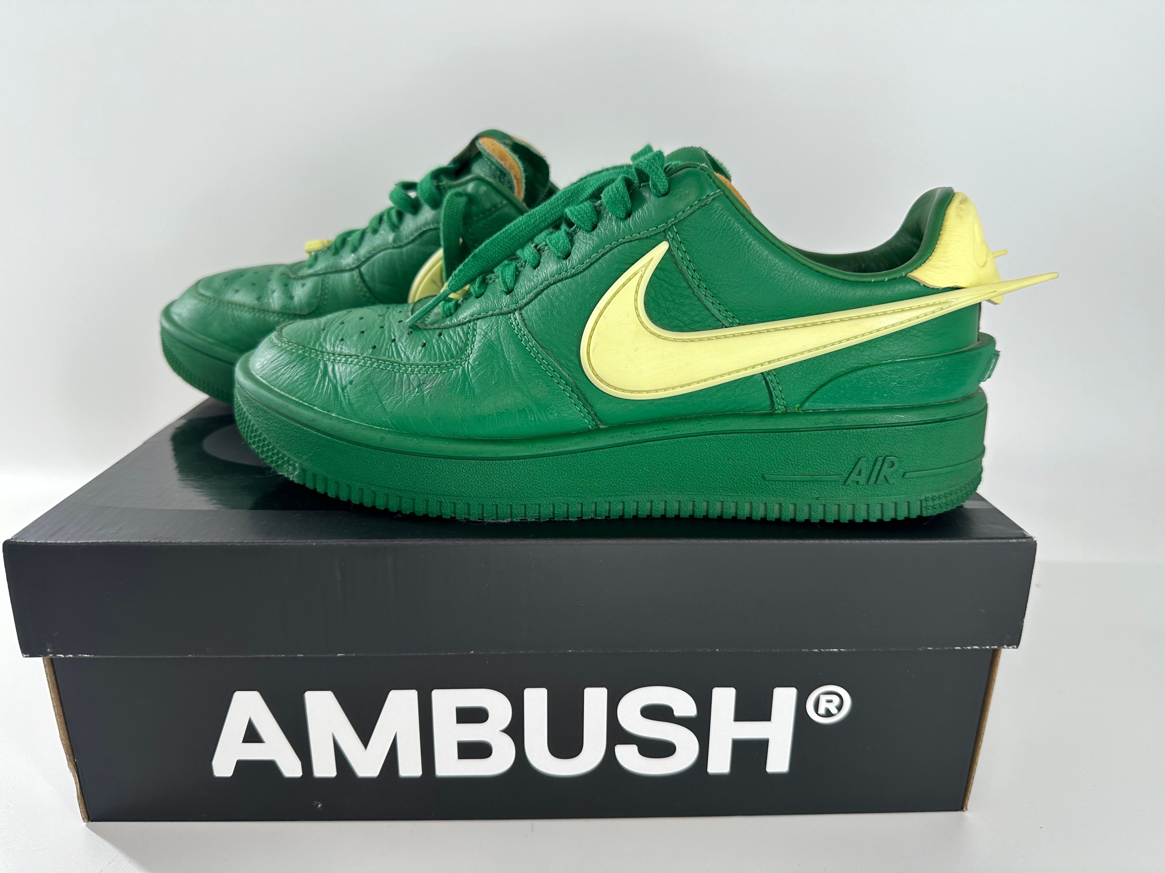 AMBUSH × Nike Air Force 1 Low "Pine Green and Citron"