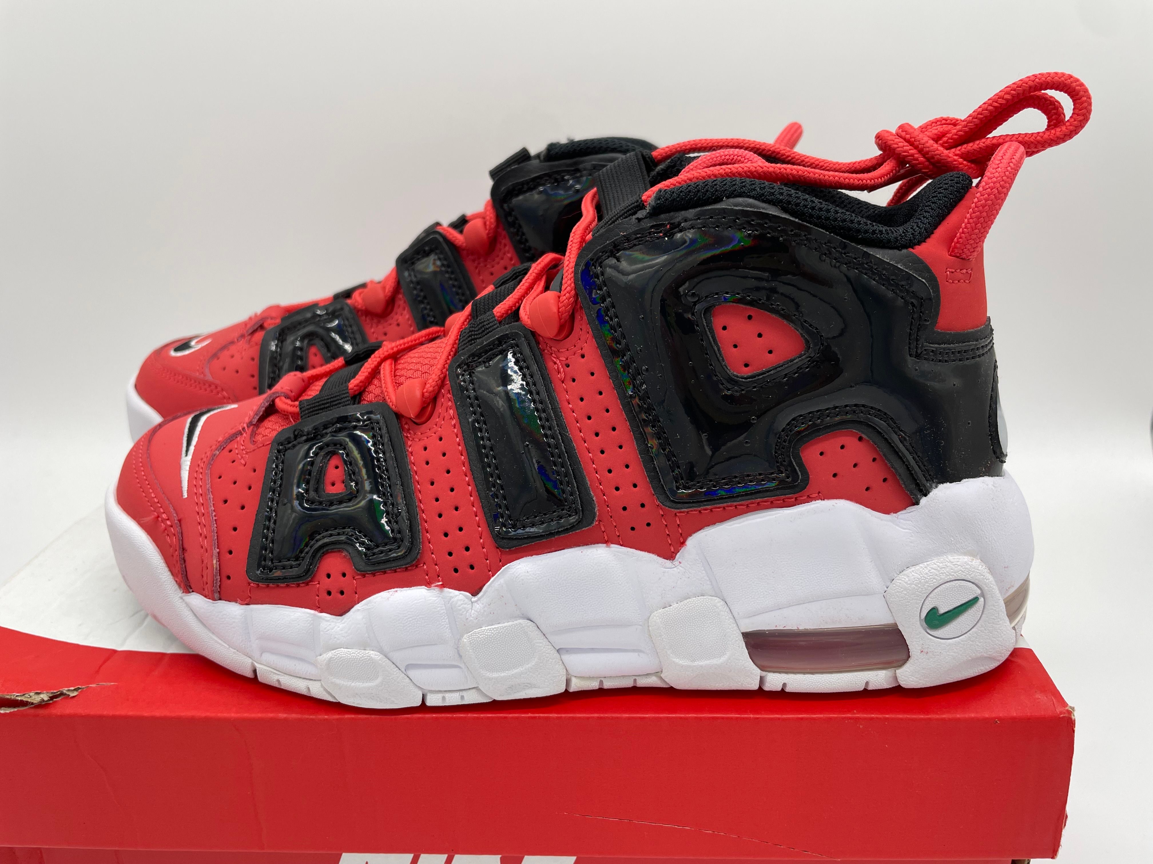 Nike GS Air More Uptempo "Black/Red"