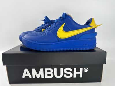AMBUSH × Nike Air Force 1 Low "Game Royal and Vivid Sulfur"