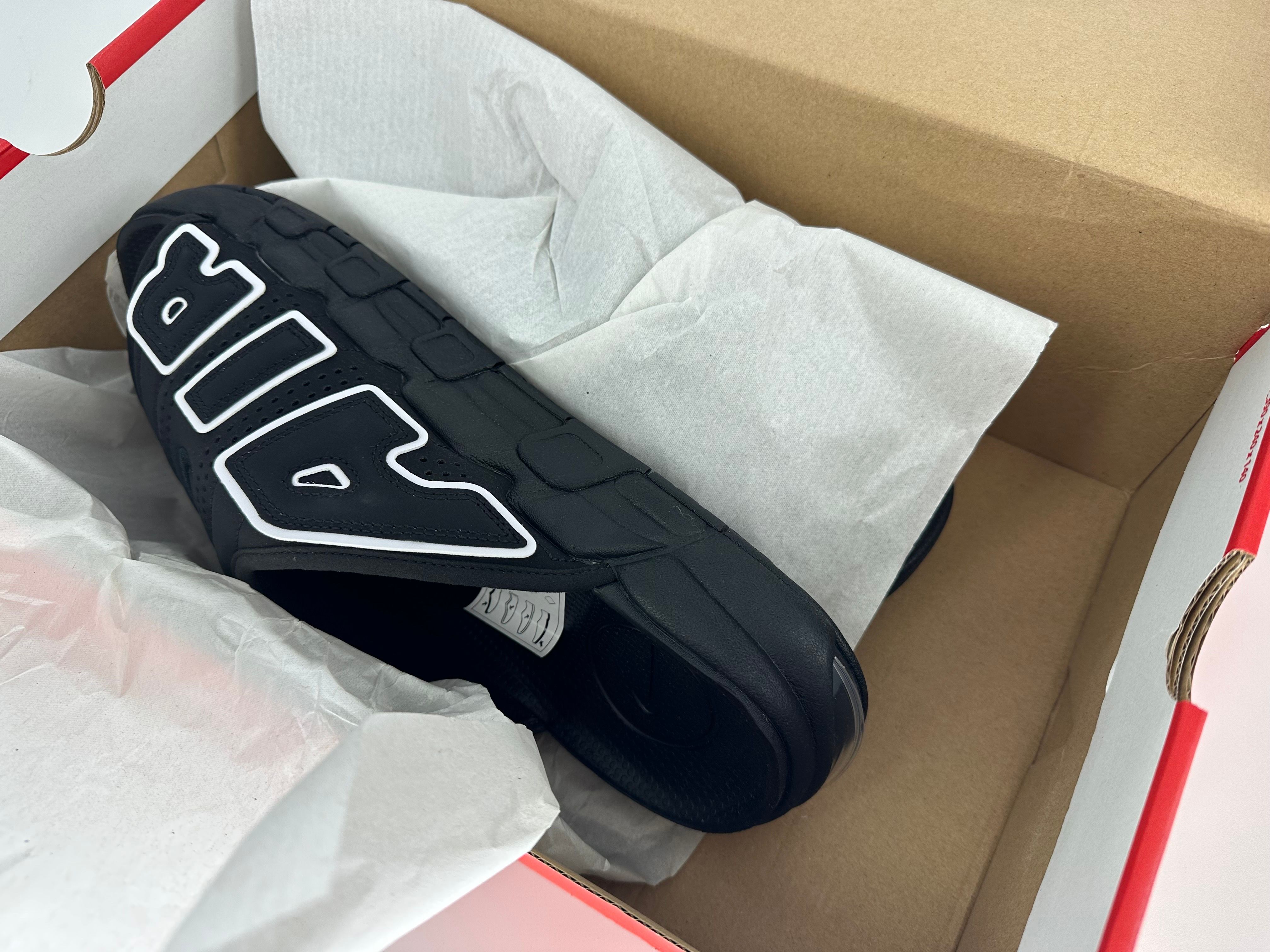 Nike Air More Uptempo Slide "Black" (DV2132-001/DV2137-001)