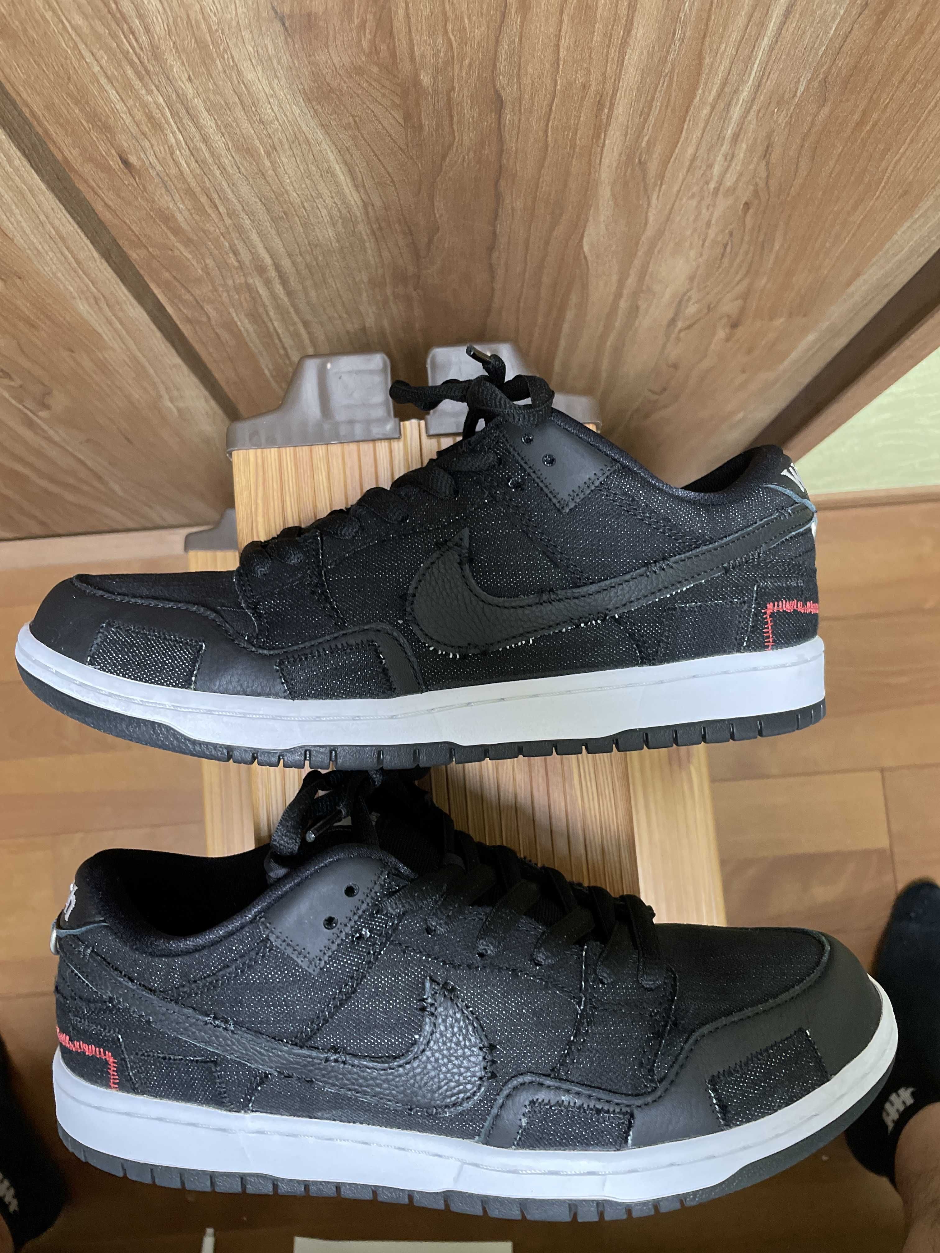 Wasted Youth × Nike SB Dunk Low "Black Denim"(Special Box) / VERDY